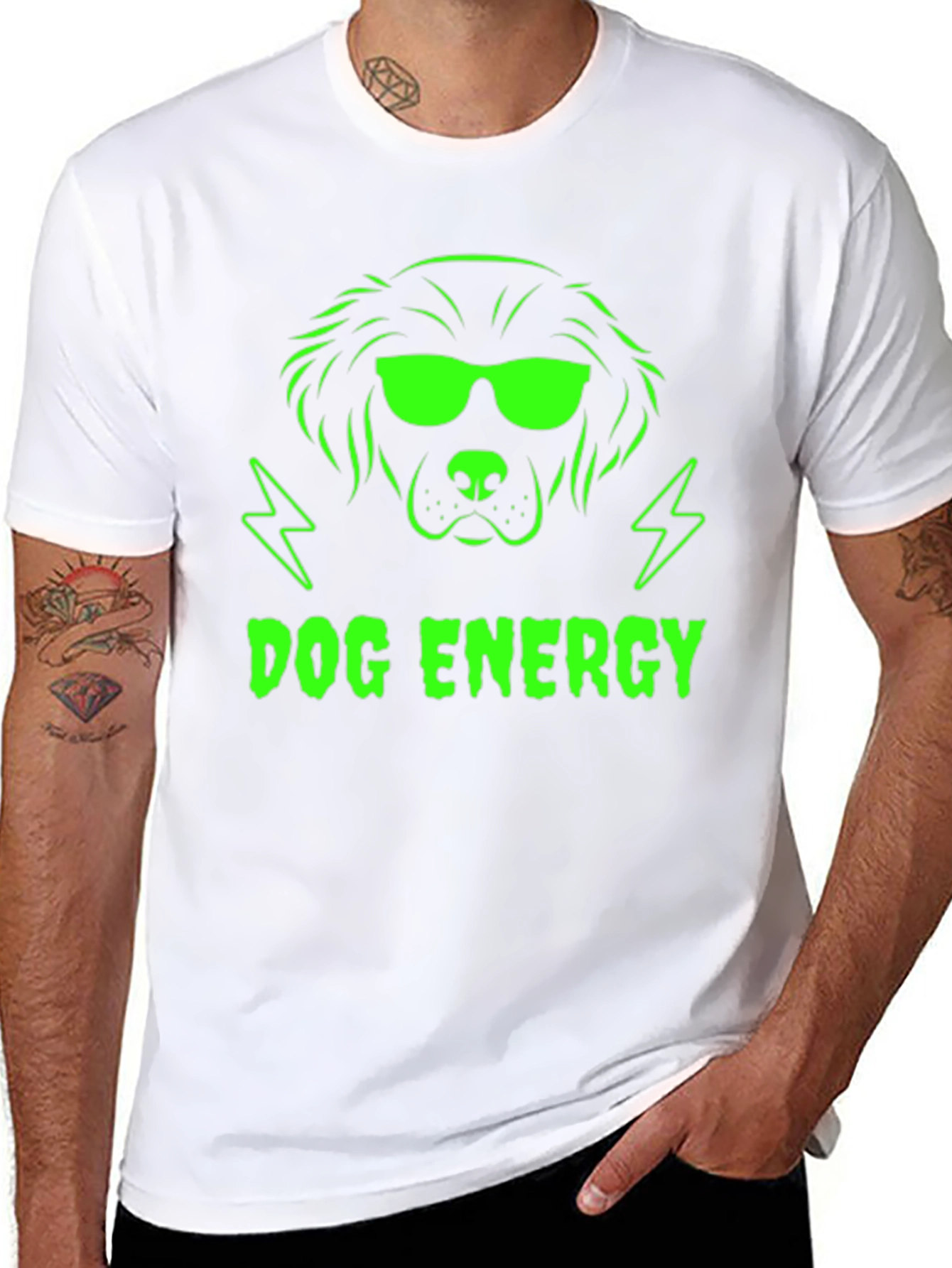 Dog Energy Graphic T-Shirt