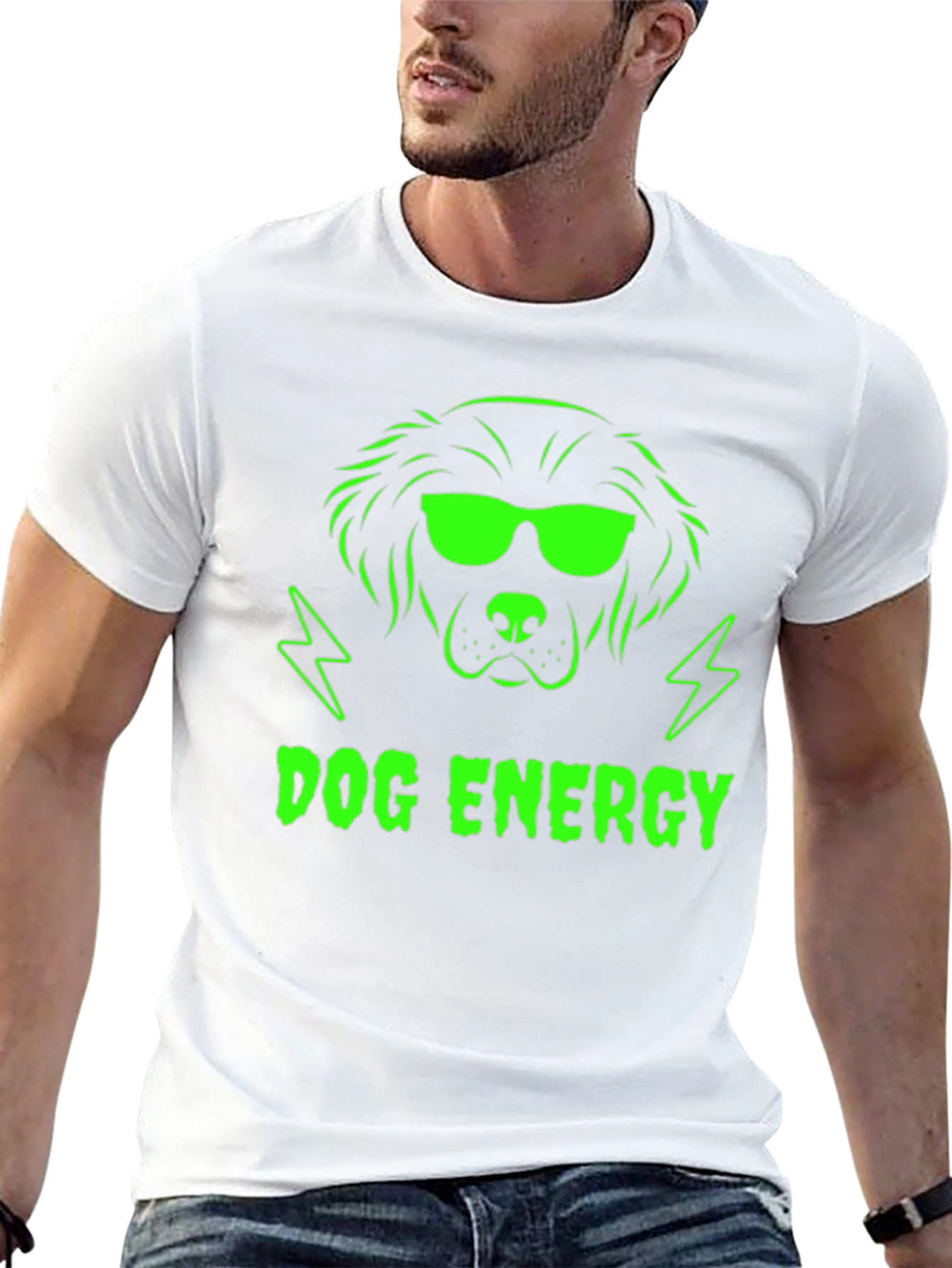 Dog Energy Graphic T-Shirt
