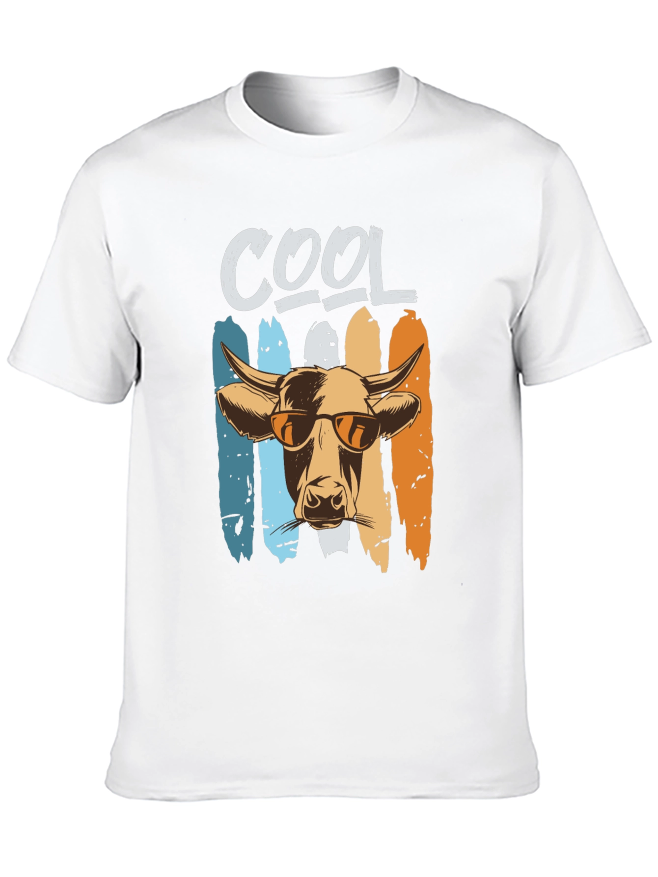 Cool Cow Graphic Tee - Unisex Black T-Shirt