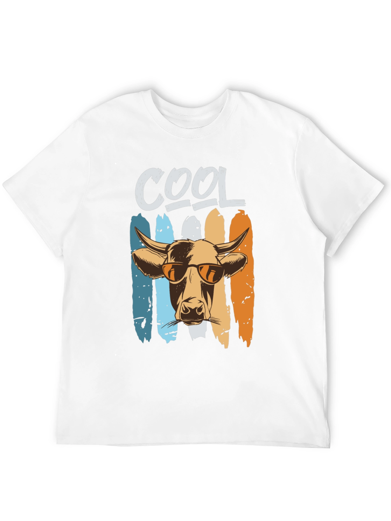 Cool Cow Graphic Tee - Unisex Black T-Shirt