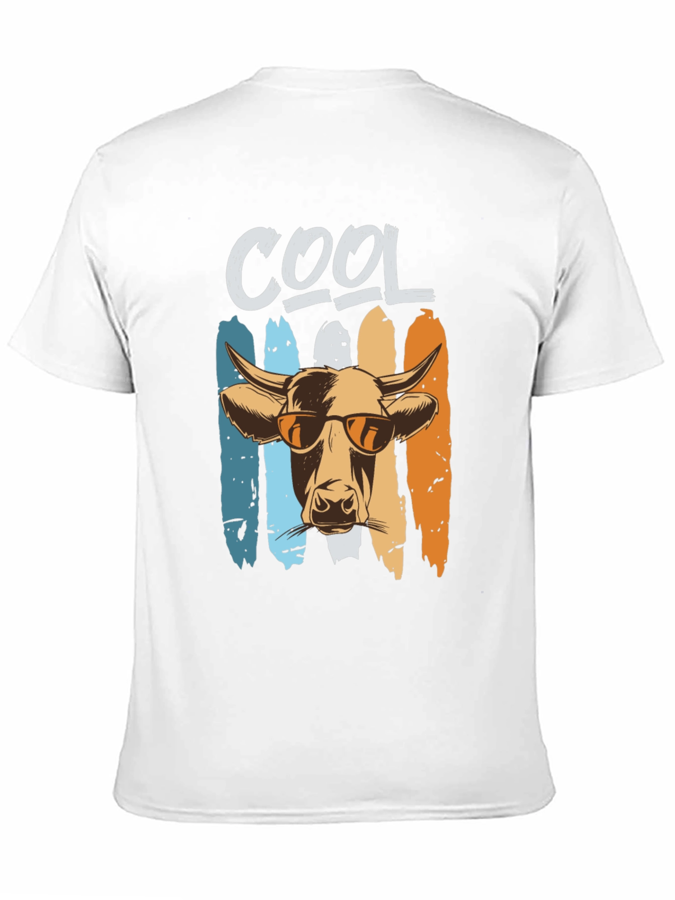 Cool Cow Graphic Tee - Unisex Black T-Shirt