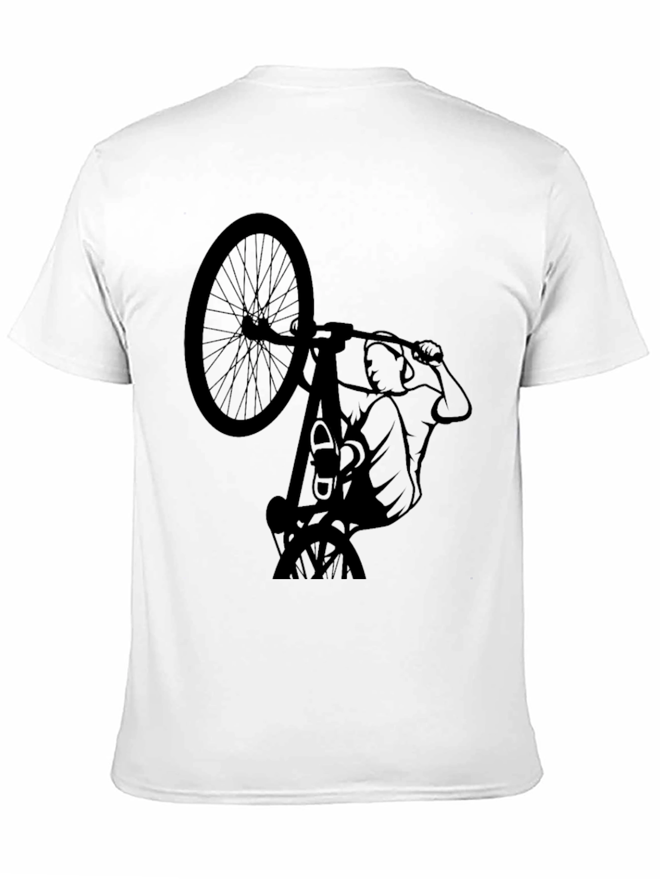 BMX Stunt Graphic Tee - Cool Rider Design