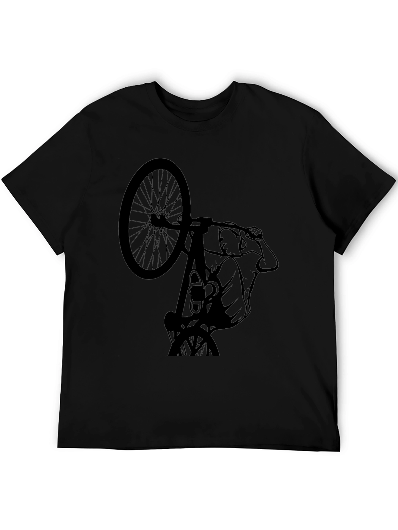 BMX Stunt Graphic Tee - Cool Rider Design