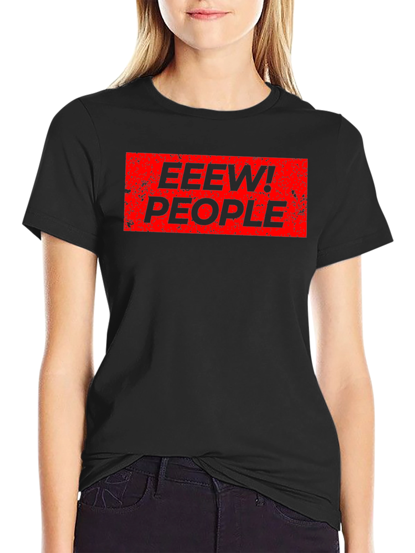Eew! People Graphic Tee - Funny Slogan T-Shirt
