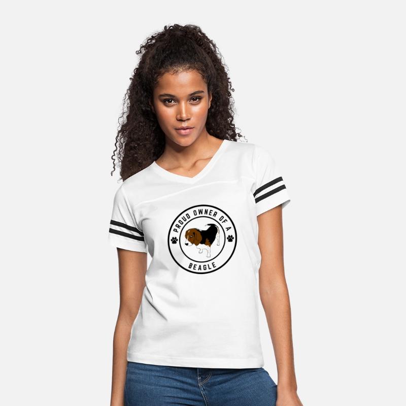 Proud owner of a beagle