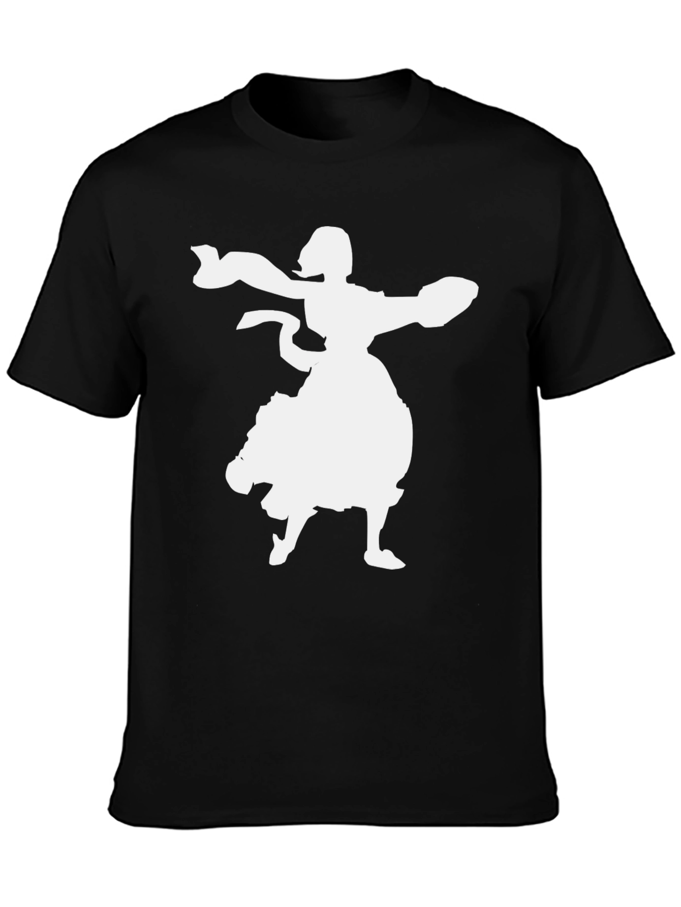 Dancing Whirling Dervish Black T-Shirt