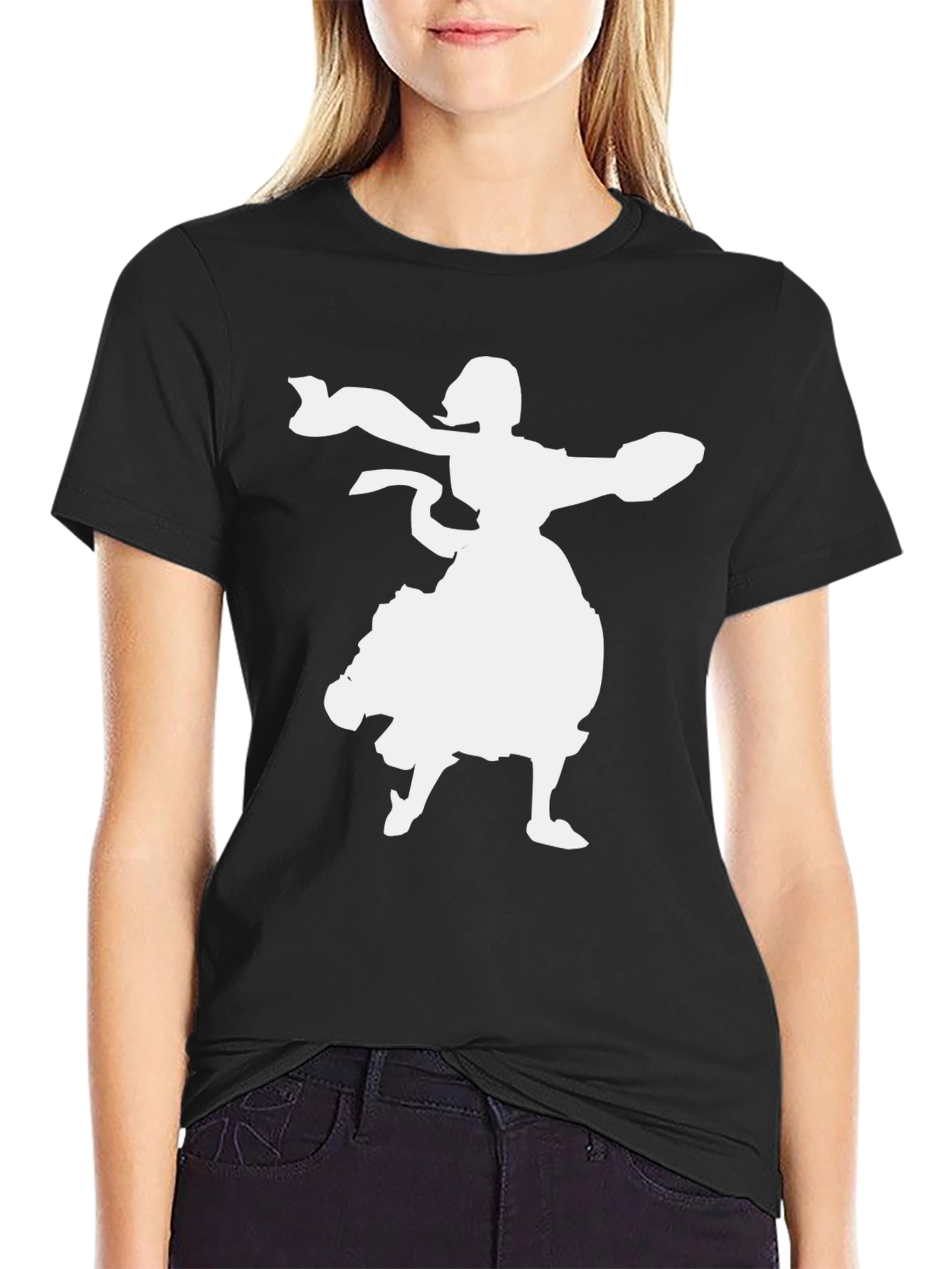 Dancing Whirling Dervish Black T-Shirt