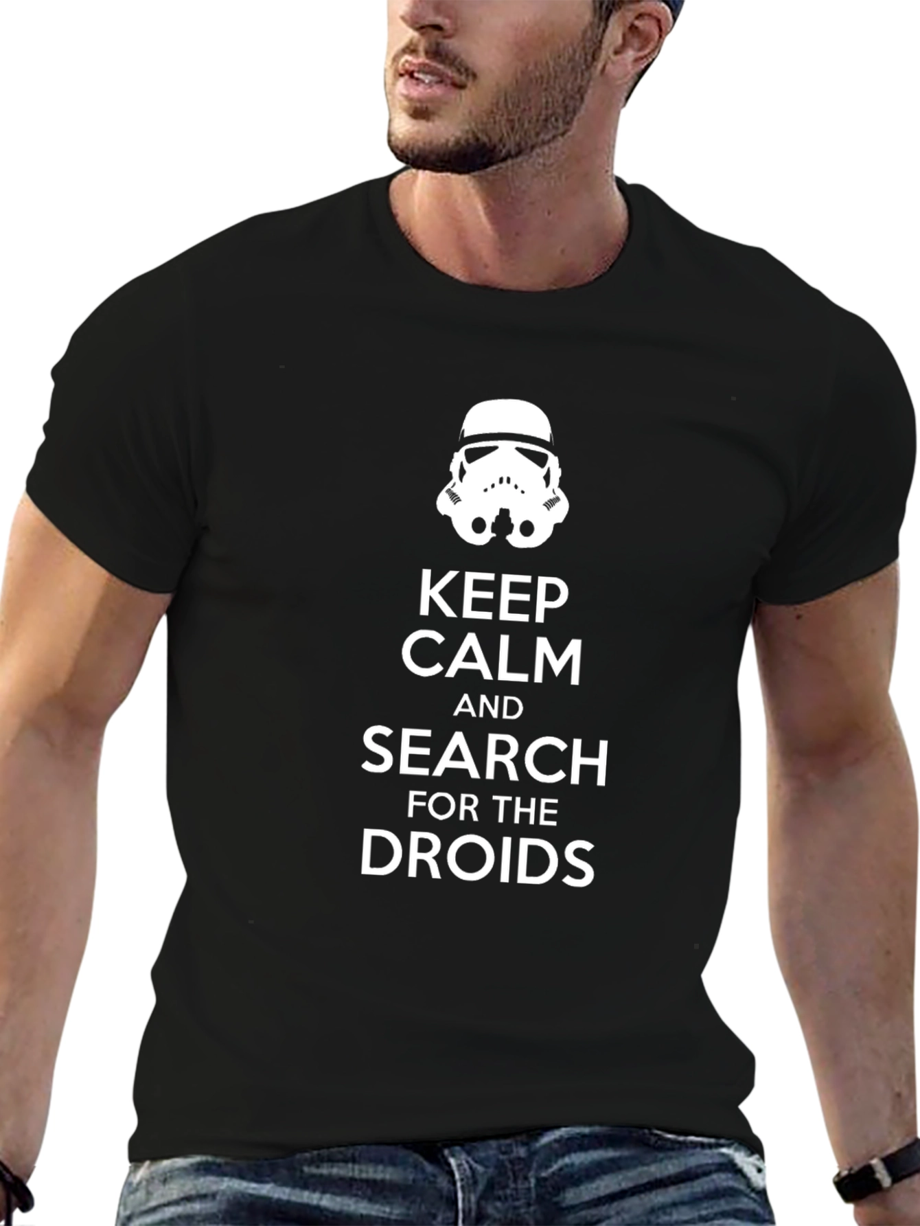 Keep Calm & Search Droids T-Shirt