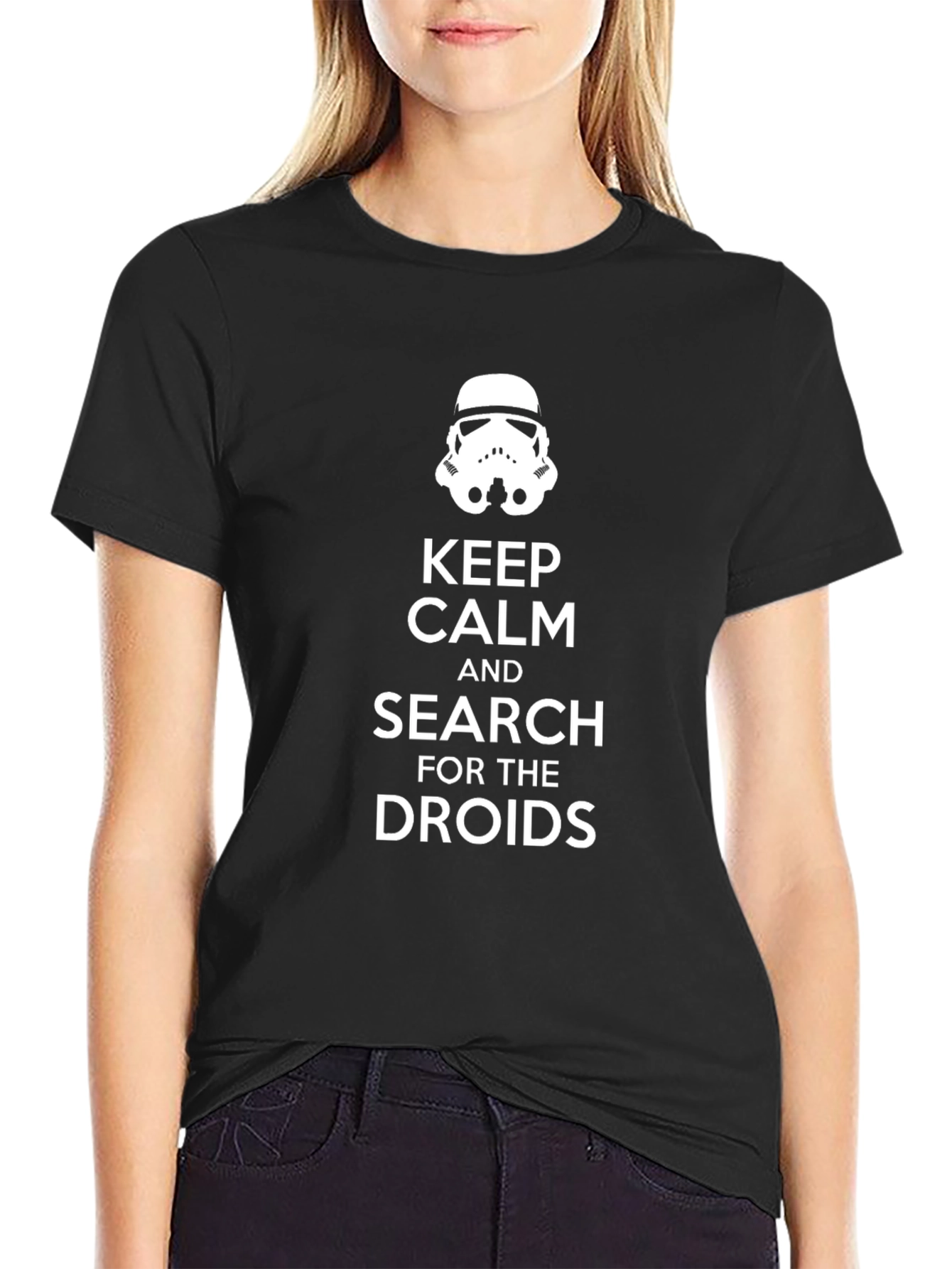 Keep Calm & Search Droids T-Shirt