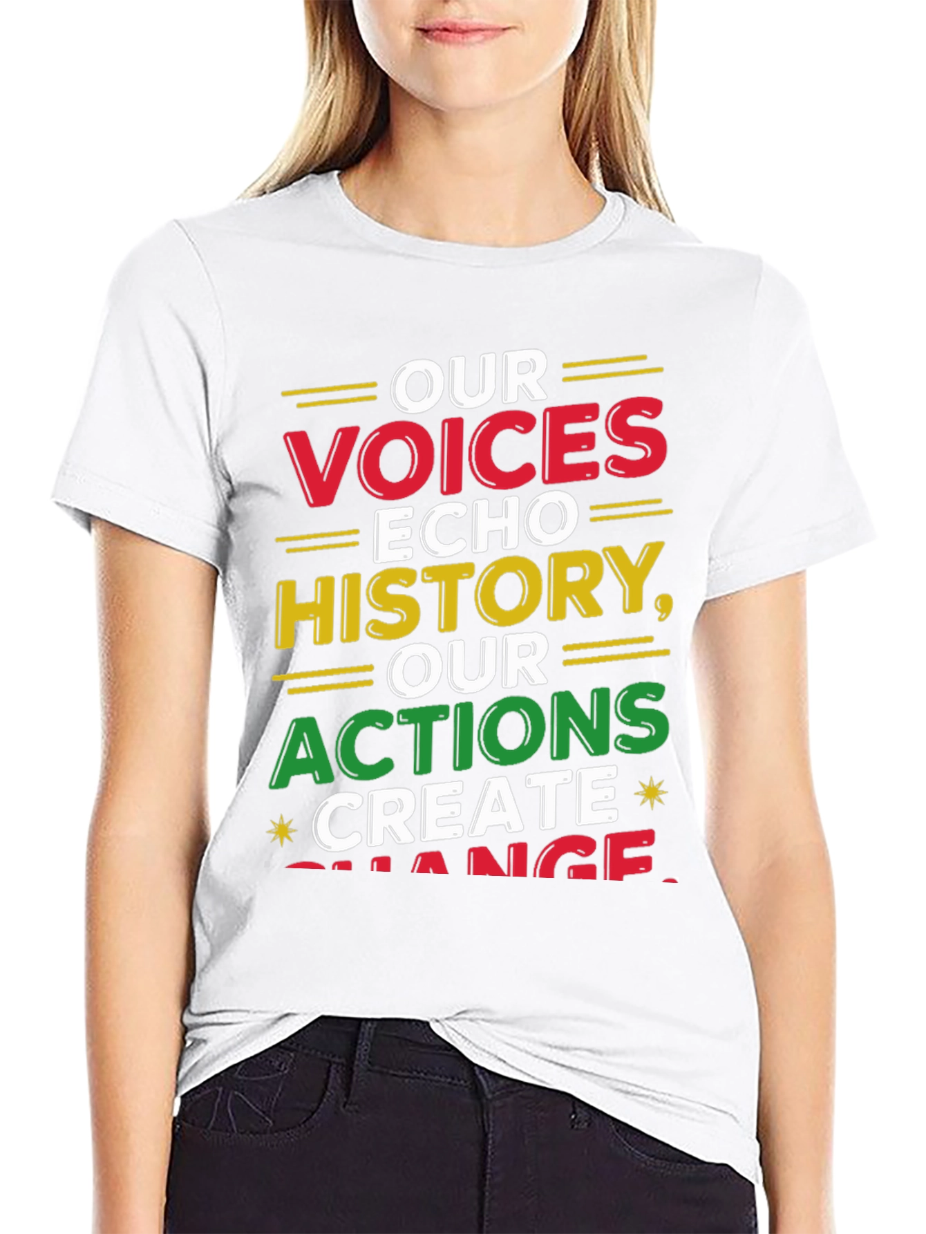 Empowering Voices Echo History T-Shirt