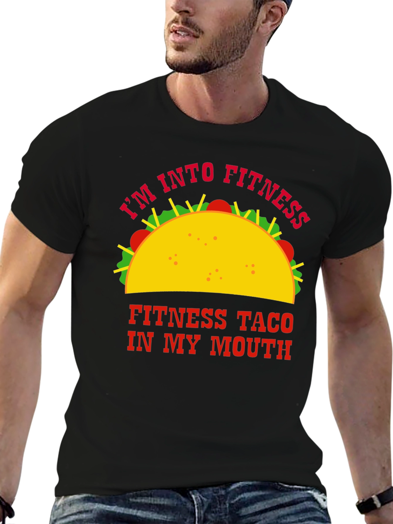 Fitness Taco T-Shirt - Funny Gym Workout Tee