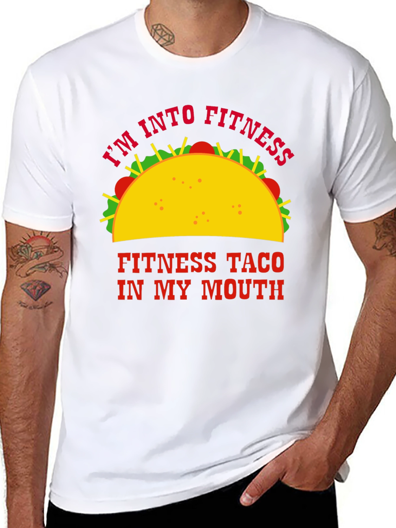 Fitness Taco T-Shirt - Funny Gym Workout Tee
