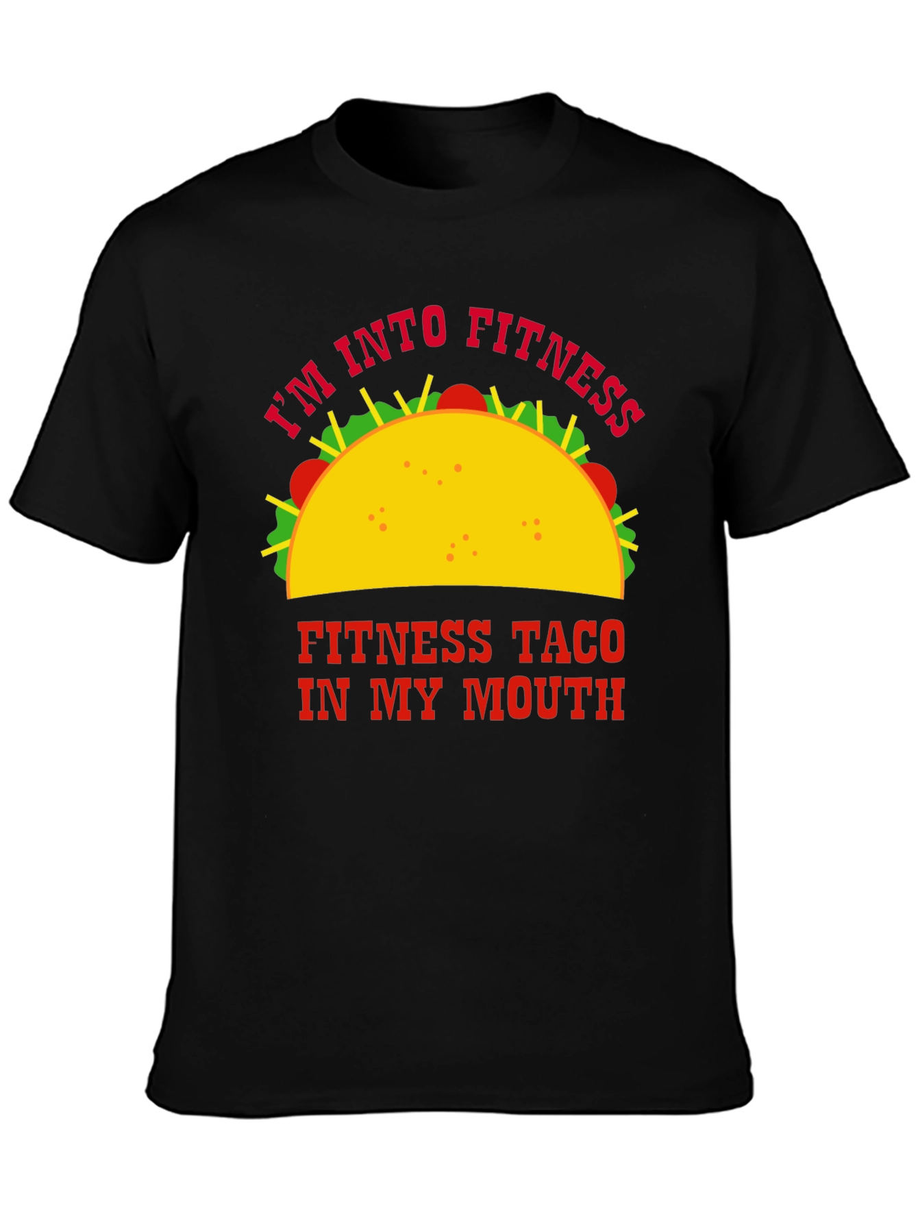 Fitness Taco T-Shirt - Funny Gym Workout Tee