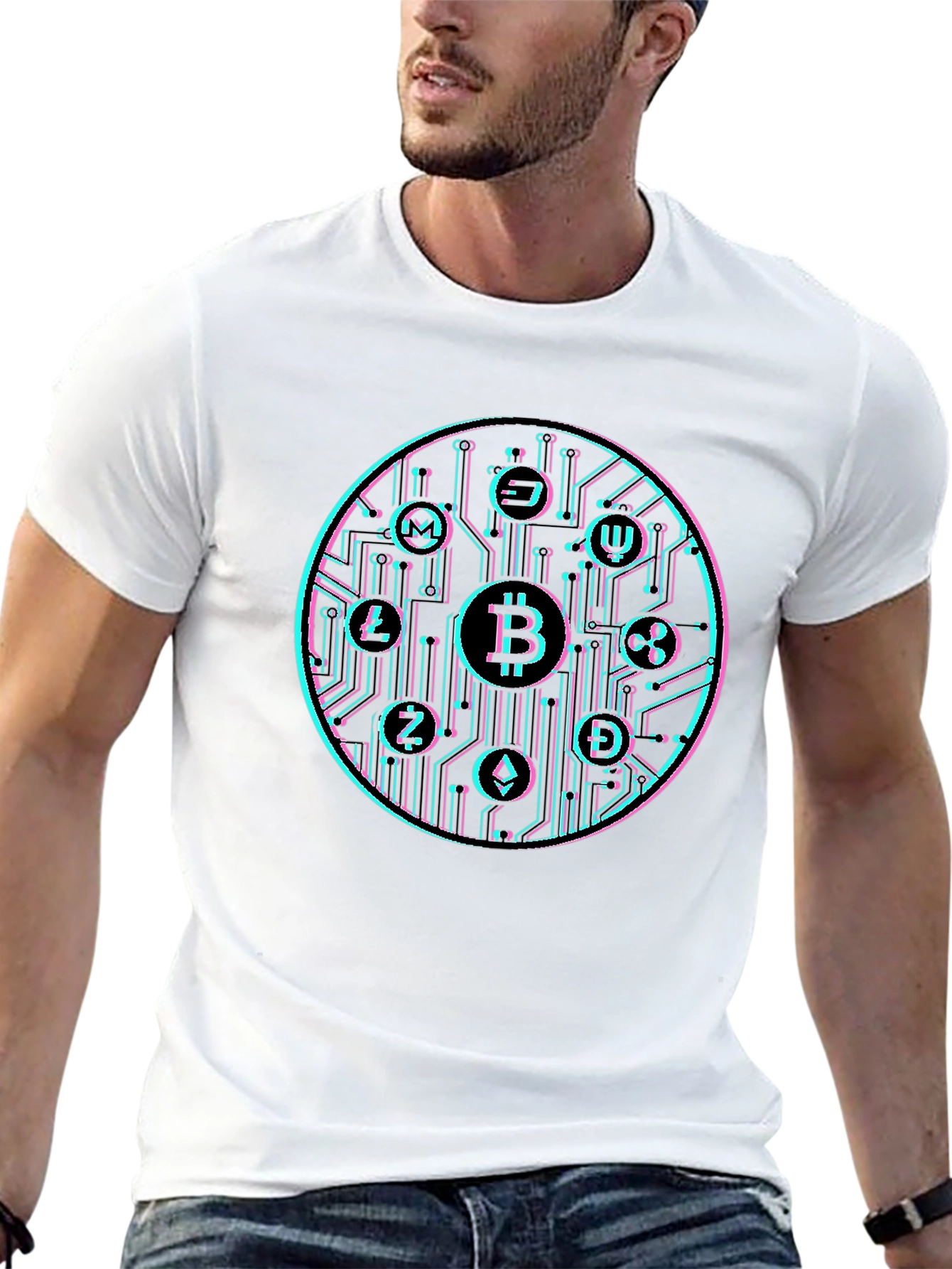 Crypto Circuit Tee - Bitcoin & Altcoin Design