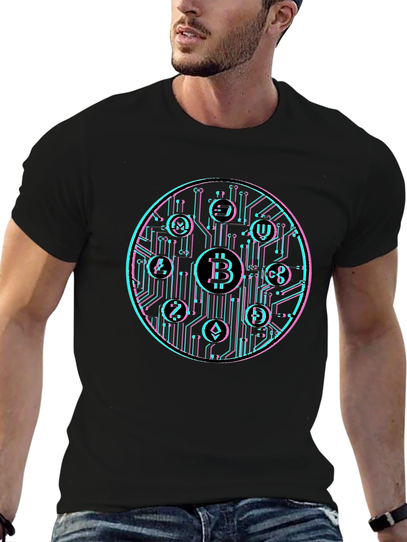 Crypto Circuit Tee - Bitcoin & Altcoin Design