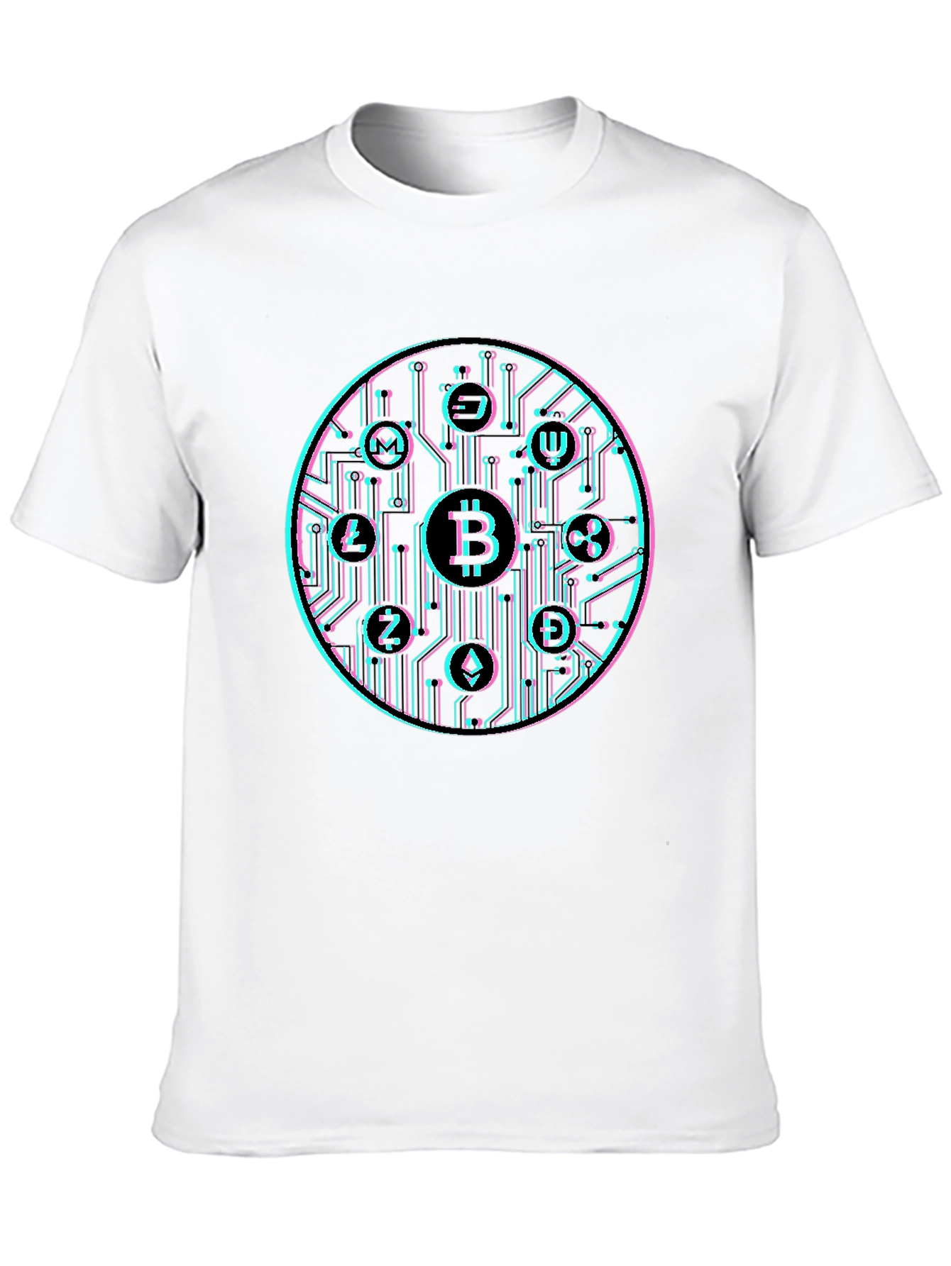 Crypto Circuit Tee - Bitcoin & Altcoin Design