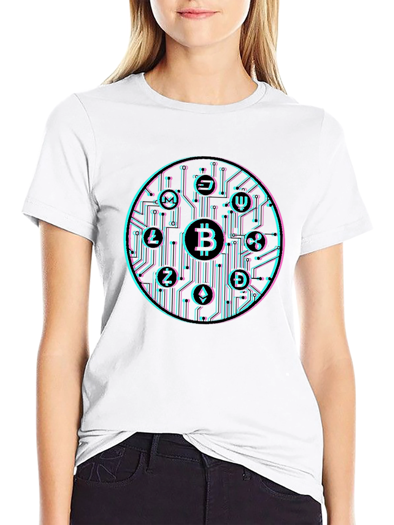 Crypto Circuit Tee - Bitcoin & Altcoin Design