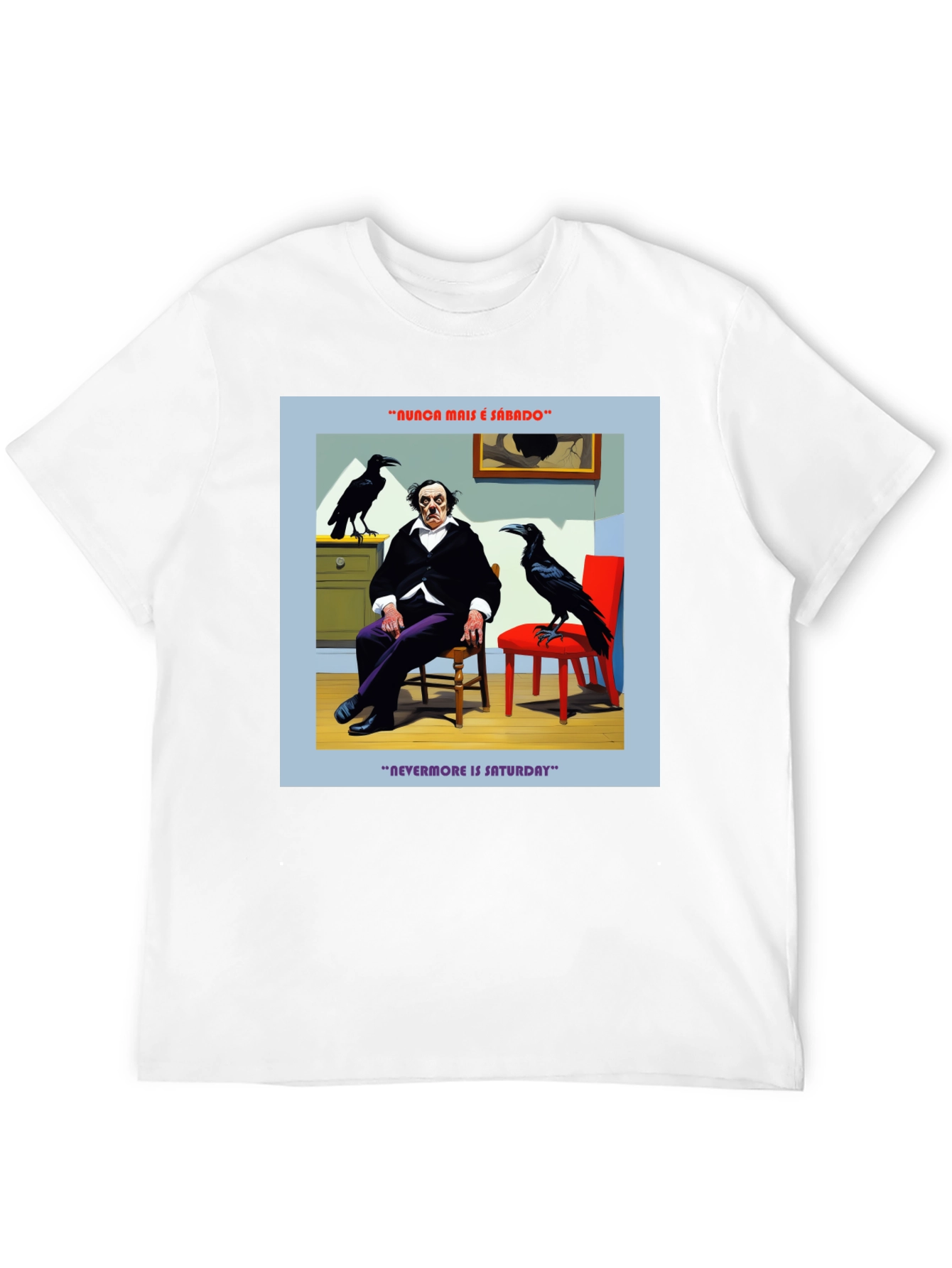 Edgar Allan Poe Raven T-Shirt