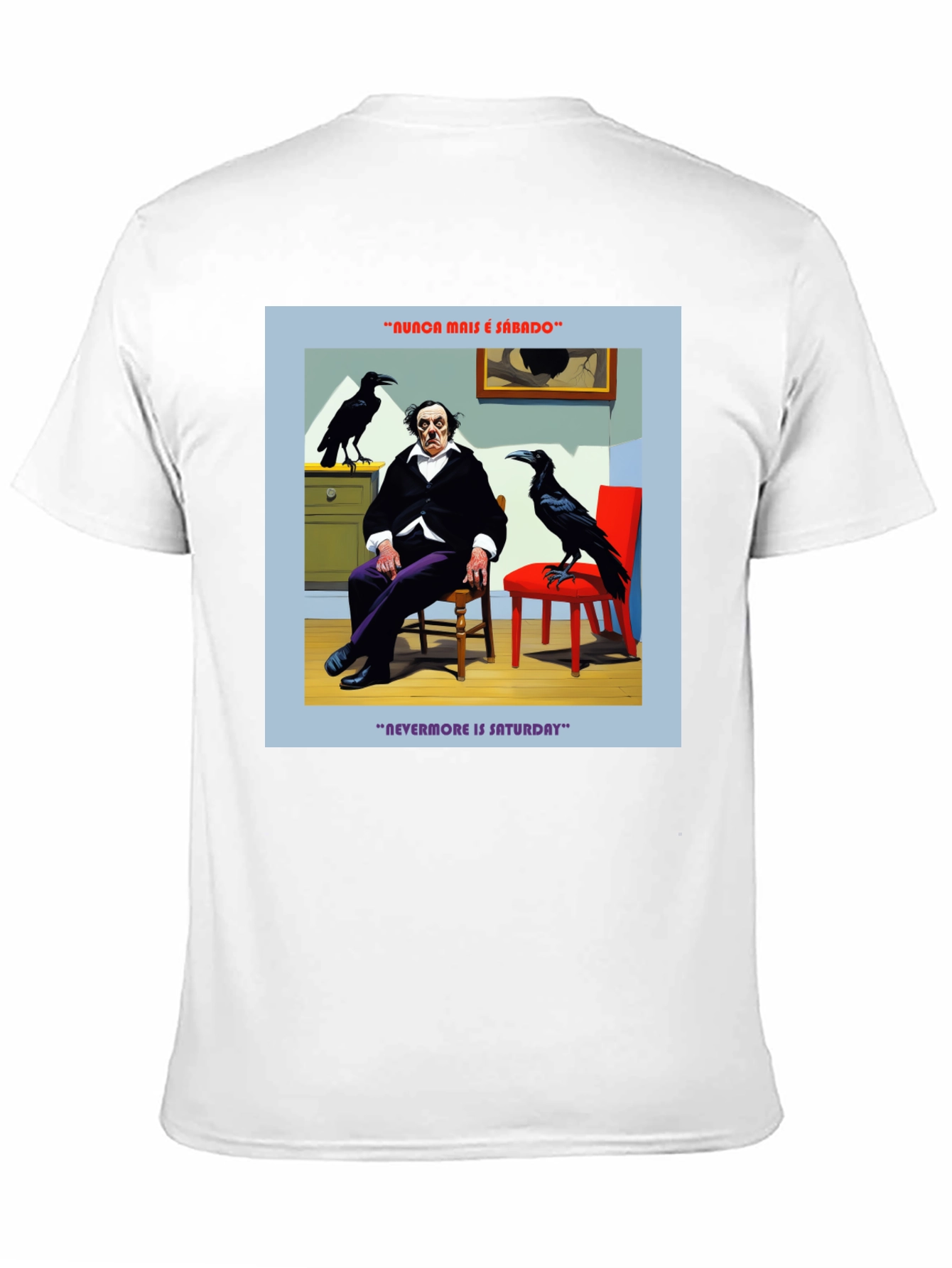 Edgar Allan Poe Raven T-Shirt