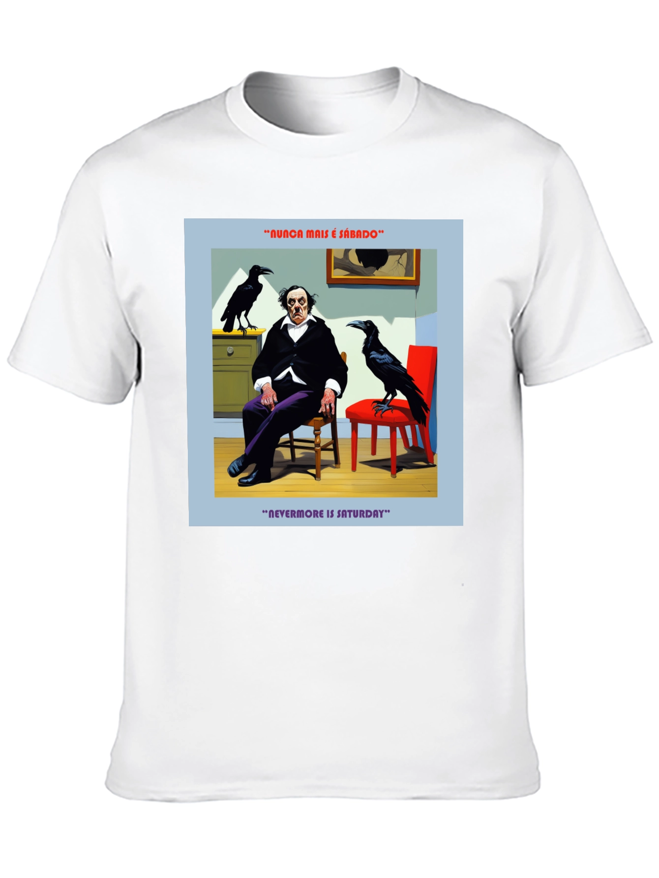 Edgar Allan Poe Raven T-Shirt