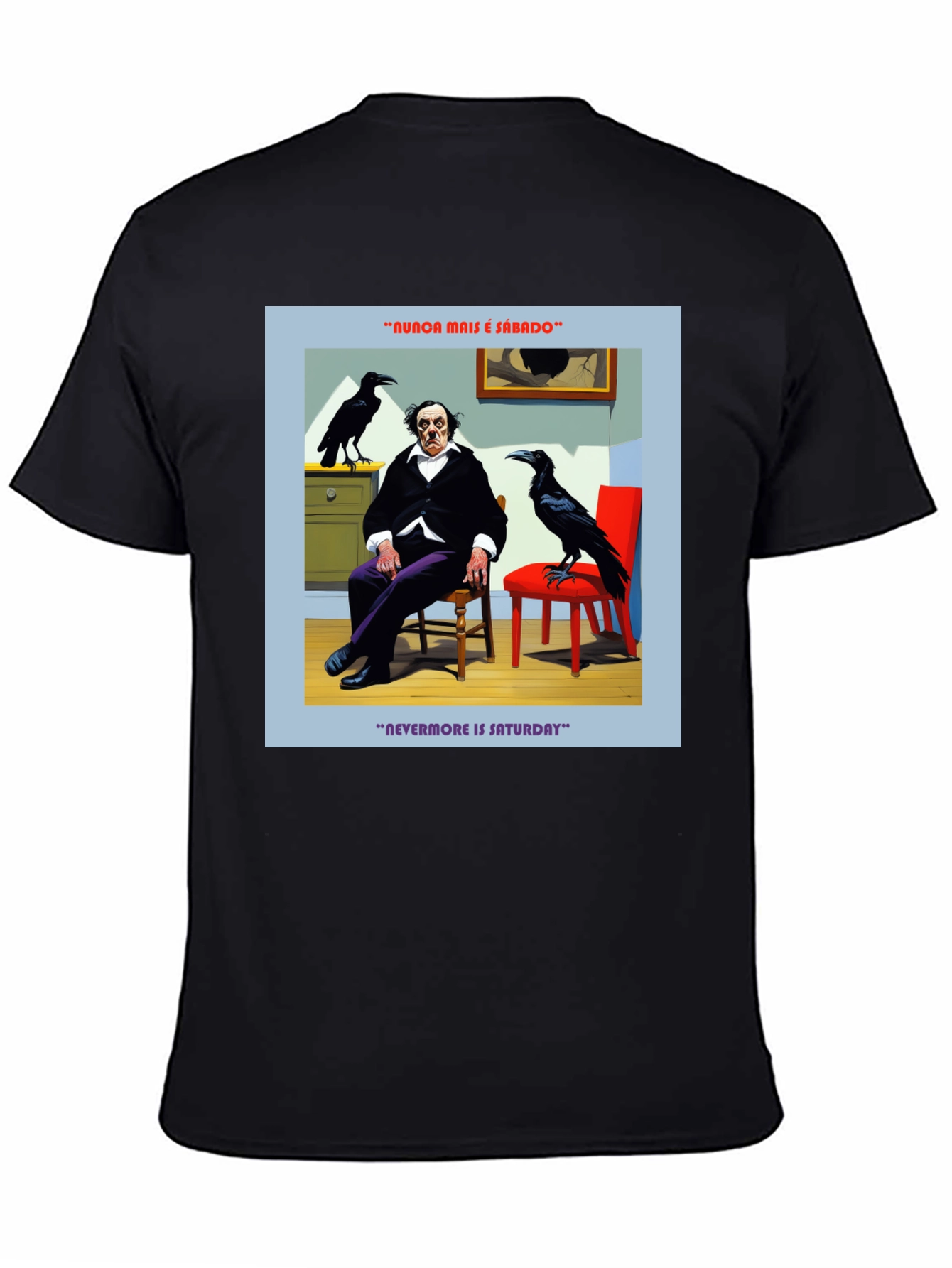 Edgar Allan Poe Raven T-Shirt