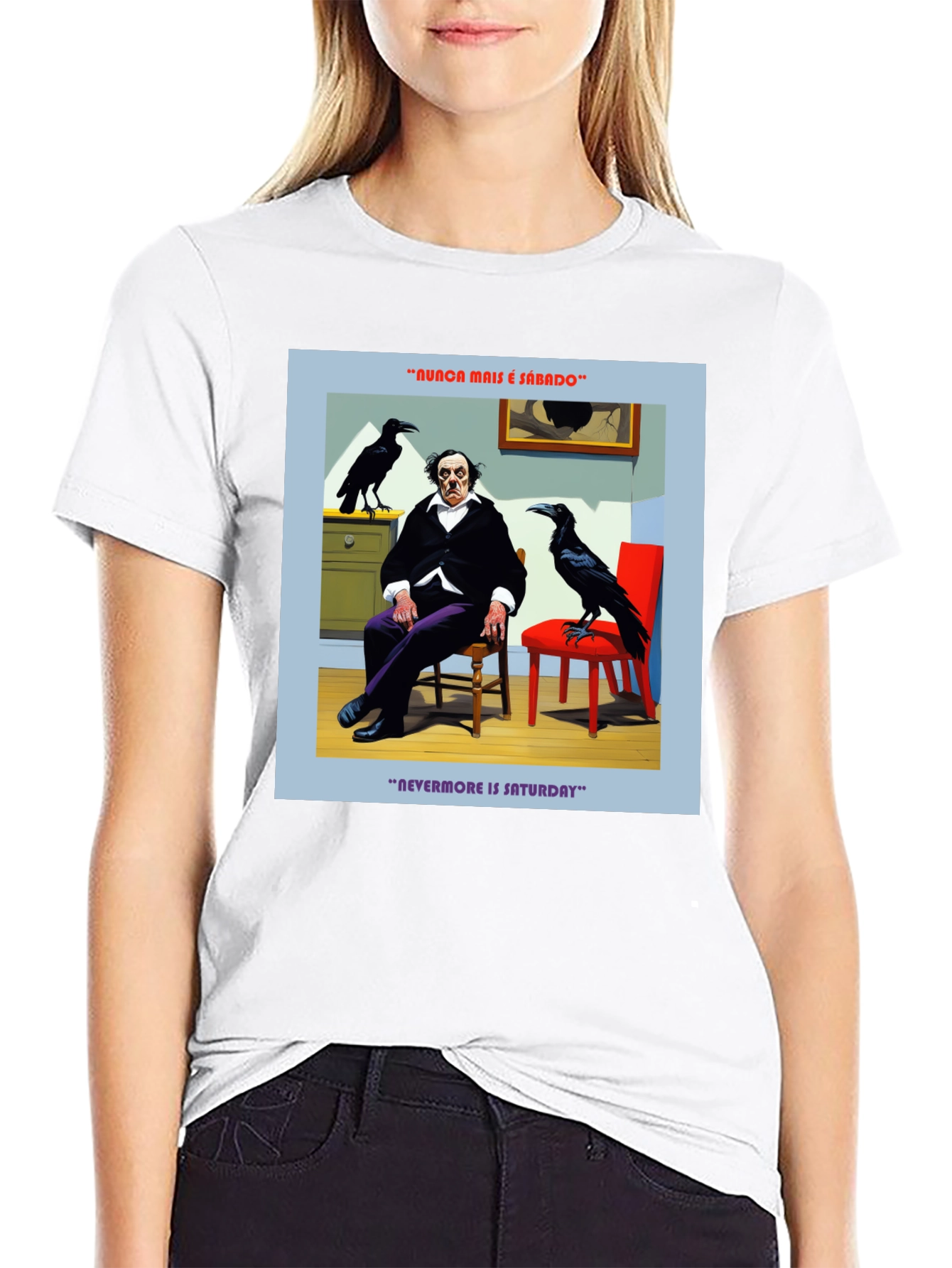 Edgar Allan Poe Raven T-Shirt