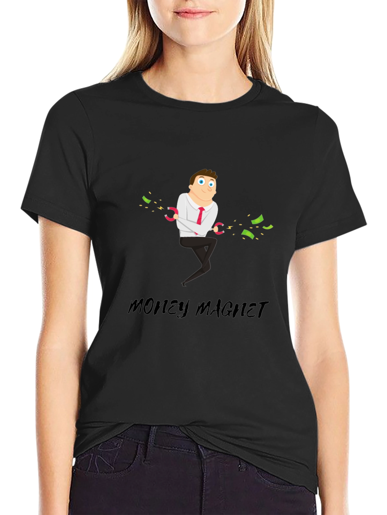 Money Magnet Graphic T-Shirt