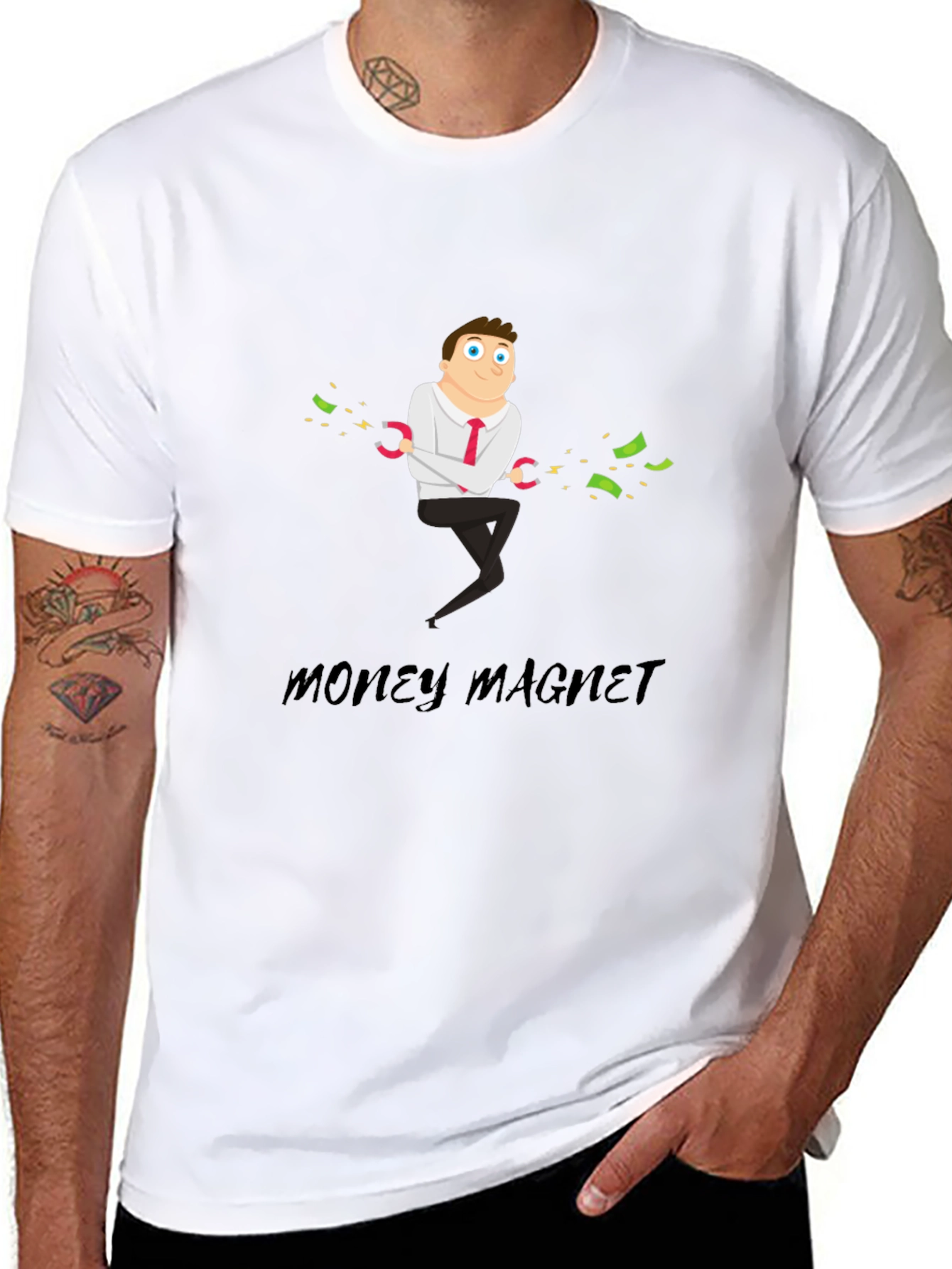Money Magnet Graphic T-Shirt