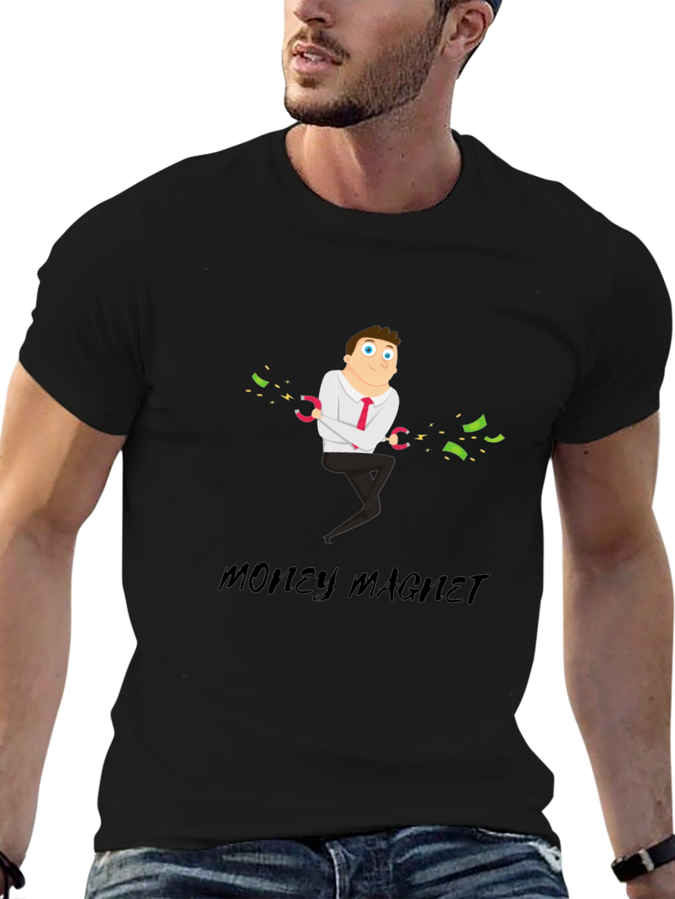 Money Magnet Graphic T-Shirt