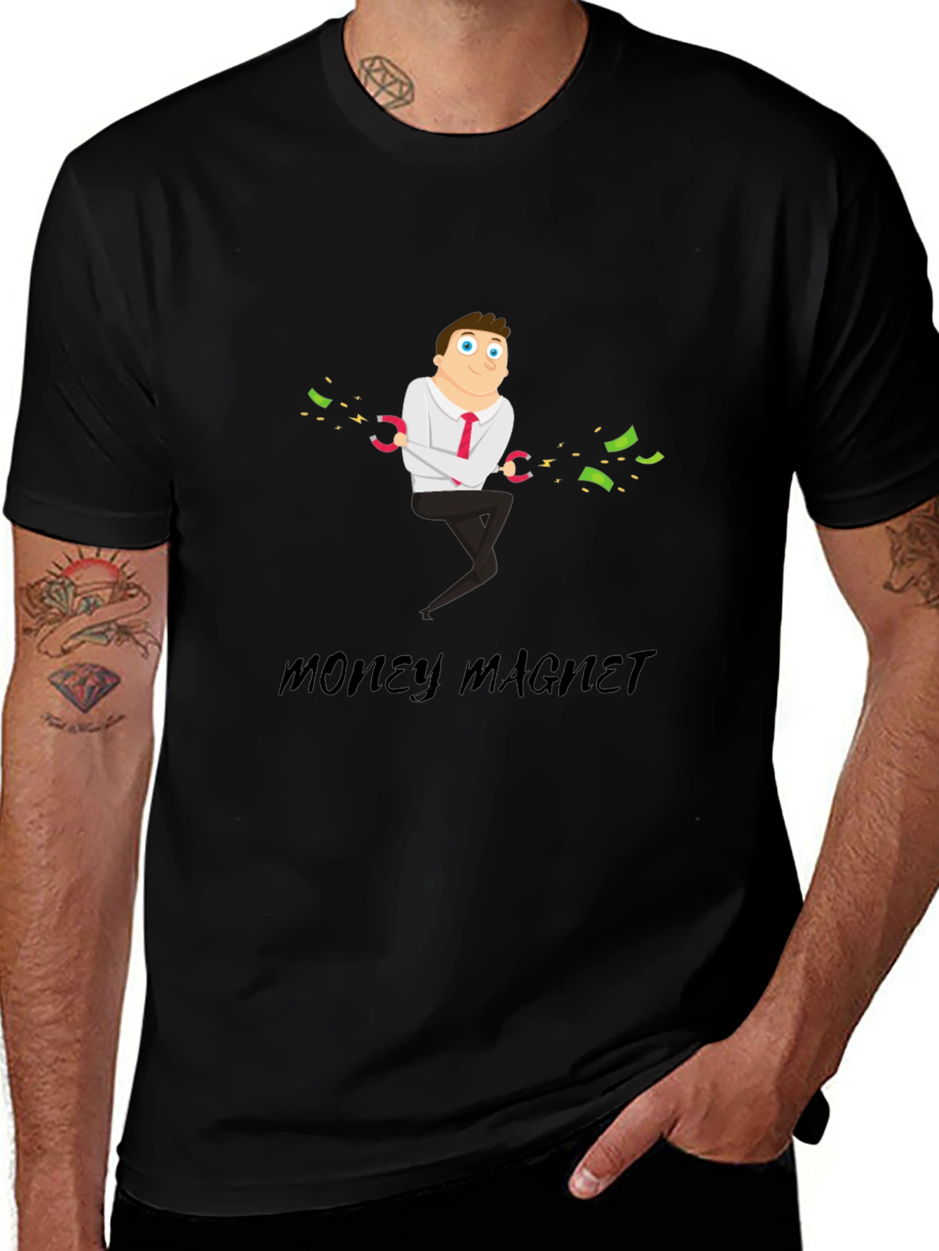 Money Magnet Graphic T-Shirt