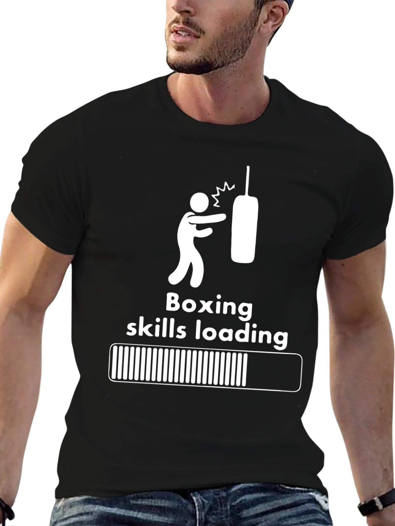 Boxing Skills Loading Graphic Tee