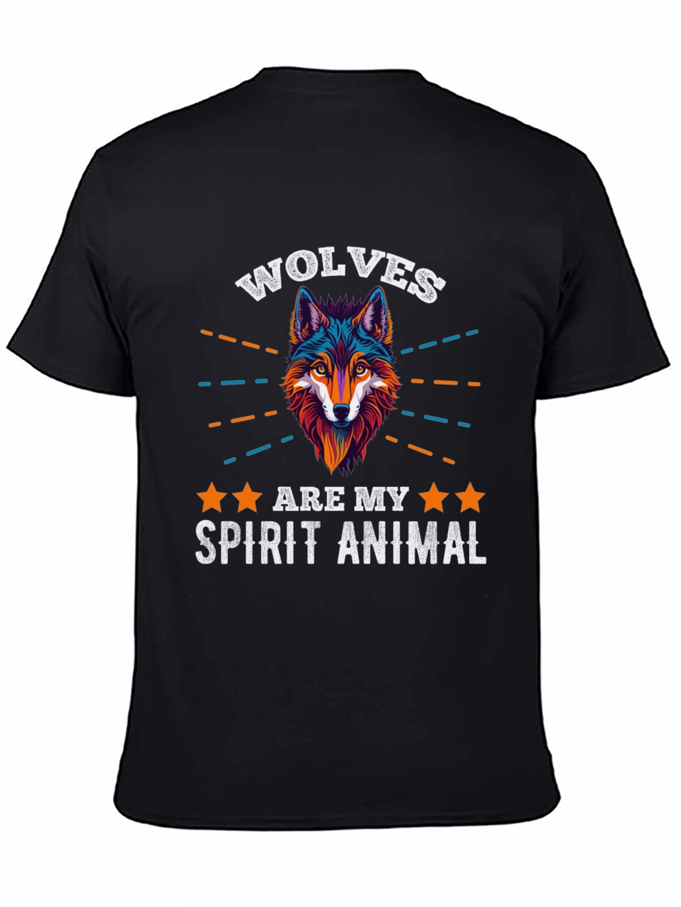 Wolf Spirit Animal Graphic T-Shirt
