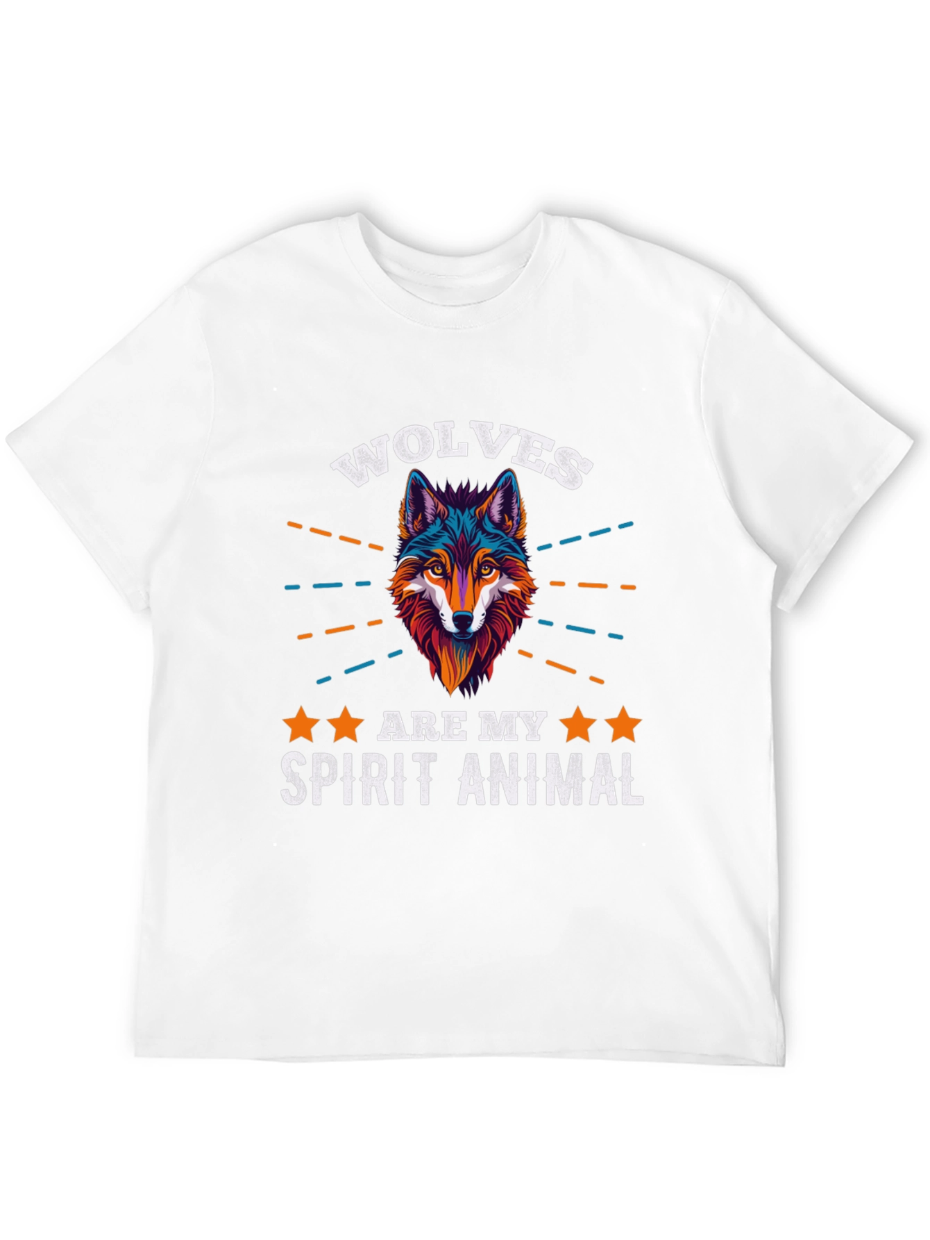 Wolf Spirit Animal Graphic T-Shirt