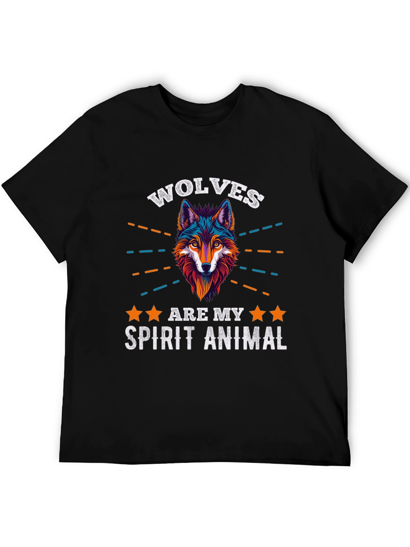 Wolf Spirit Animal Graphic T-Shirt