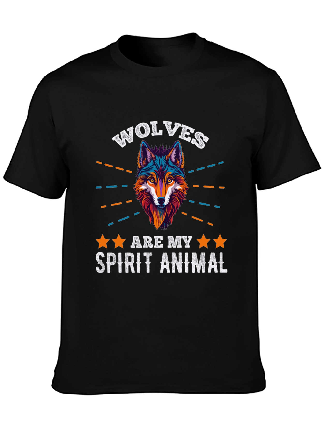 Wolf Spirit Animal Graphic T-Shirt