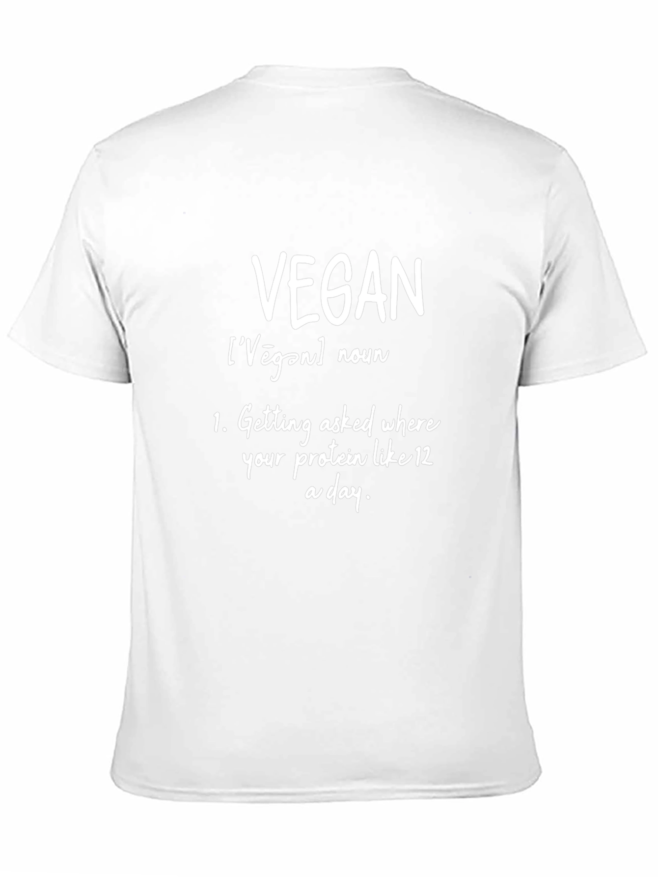 Vegan Definition T-Shirt - Funny Plant Based Tee