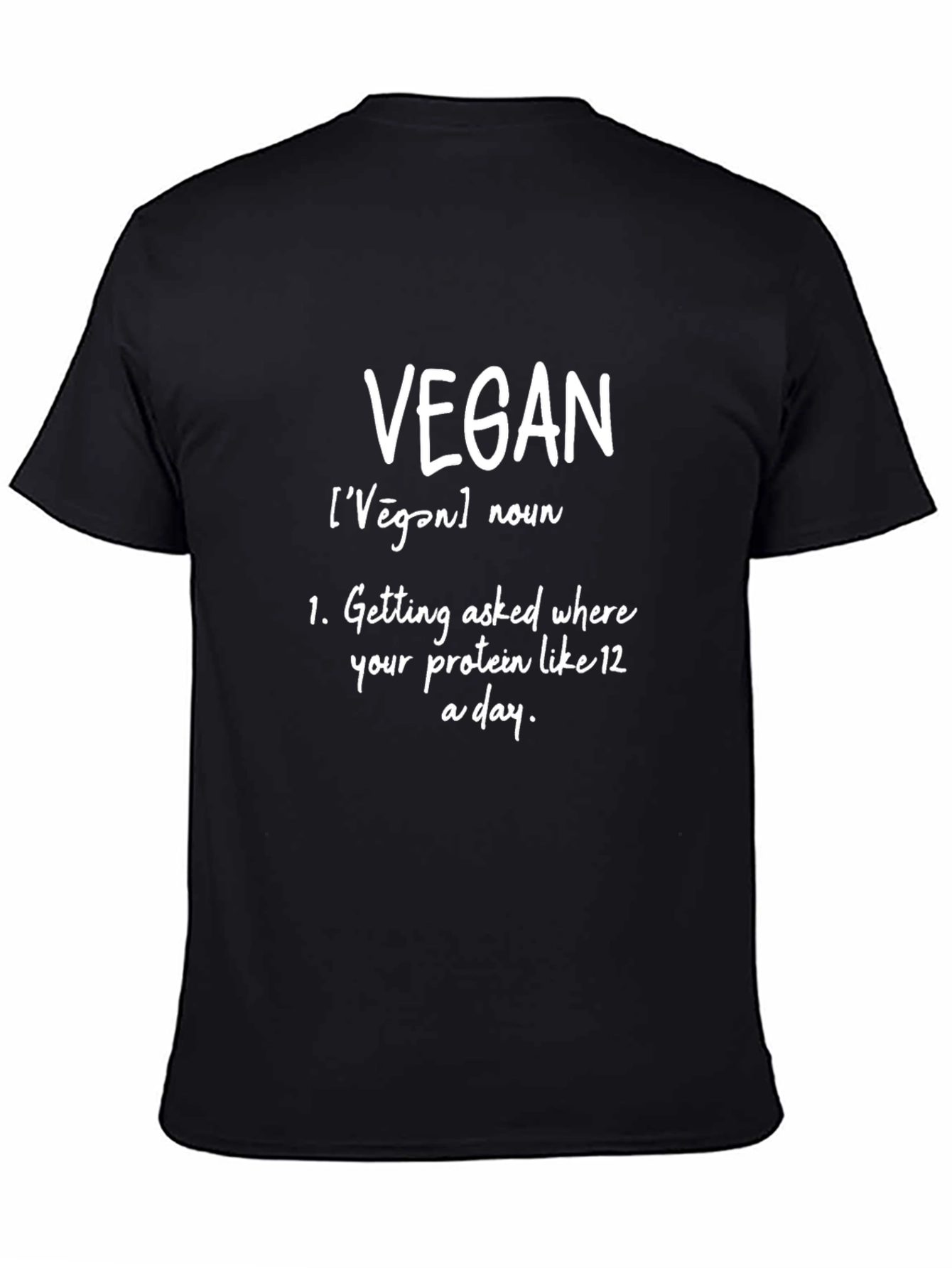 Vegan Definition T-Shirt - Funny Plant Based Tee