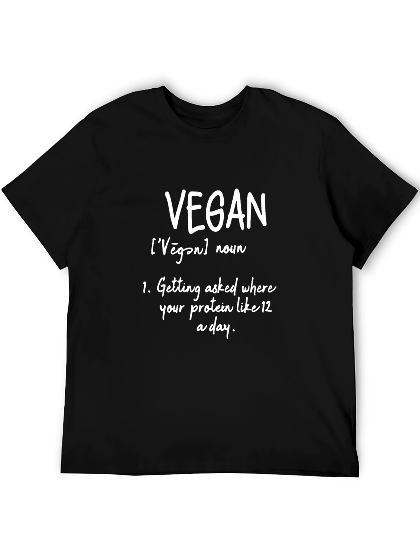 Vegan Definition T-Shirt - Funny Plant Based Tee