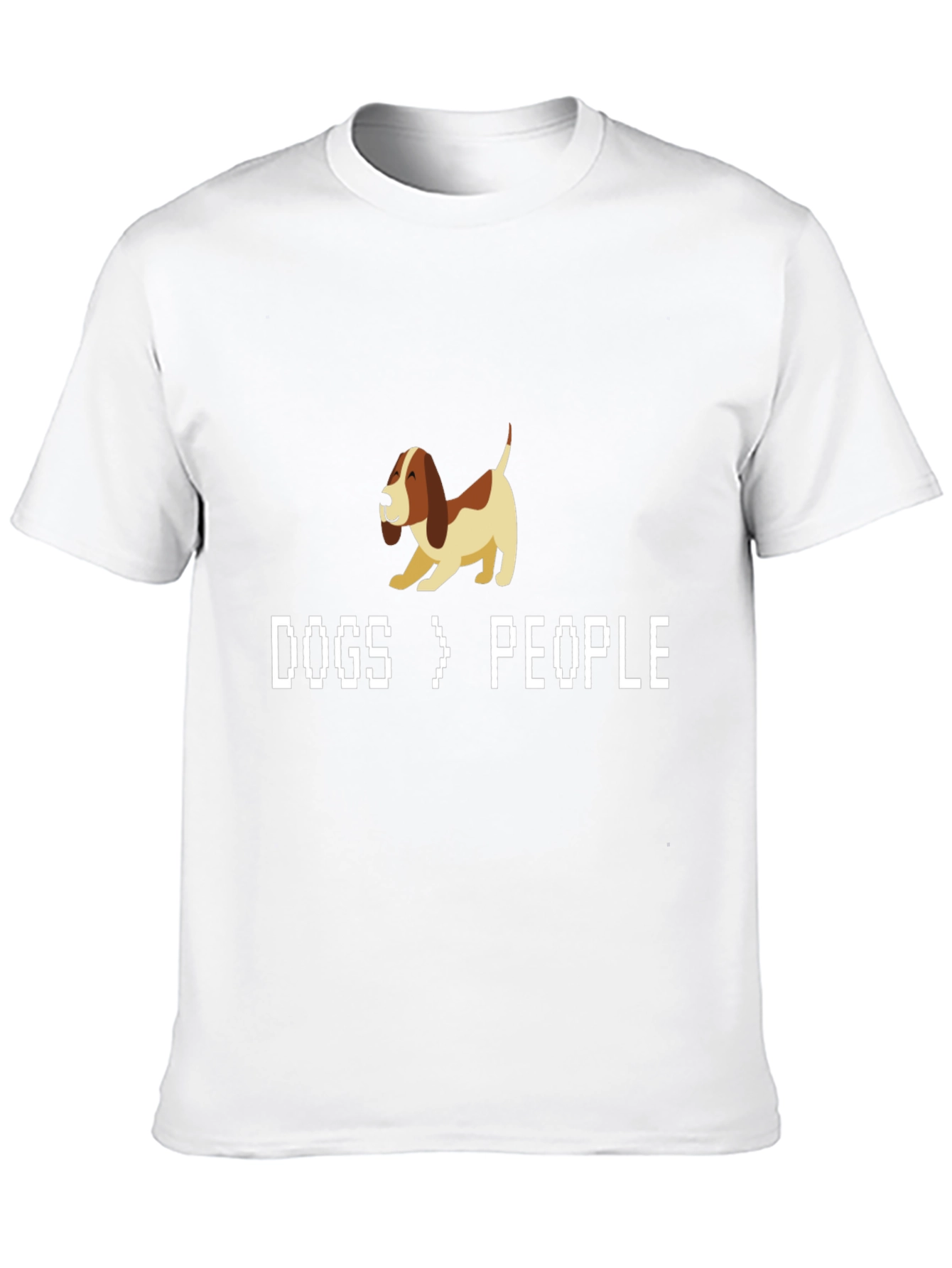 Dogs > People T-Shirt - Funny Dog Lover Tee