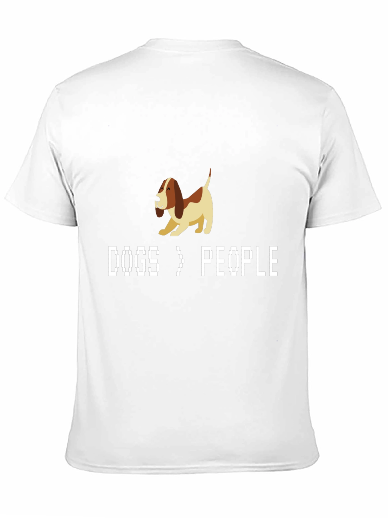 Dogs > People T-Shirt - Funny Dog Lover Tee