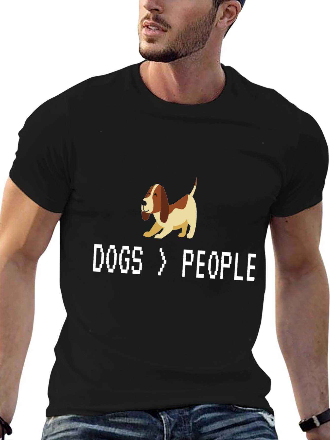 Dogs > People T-Shirt - Funny Dog Lover Tee
