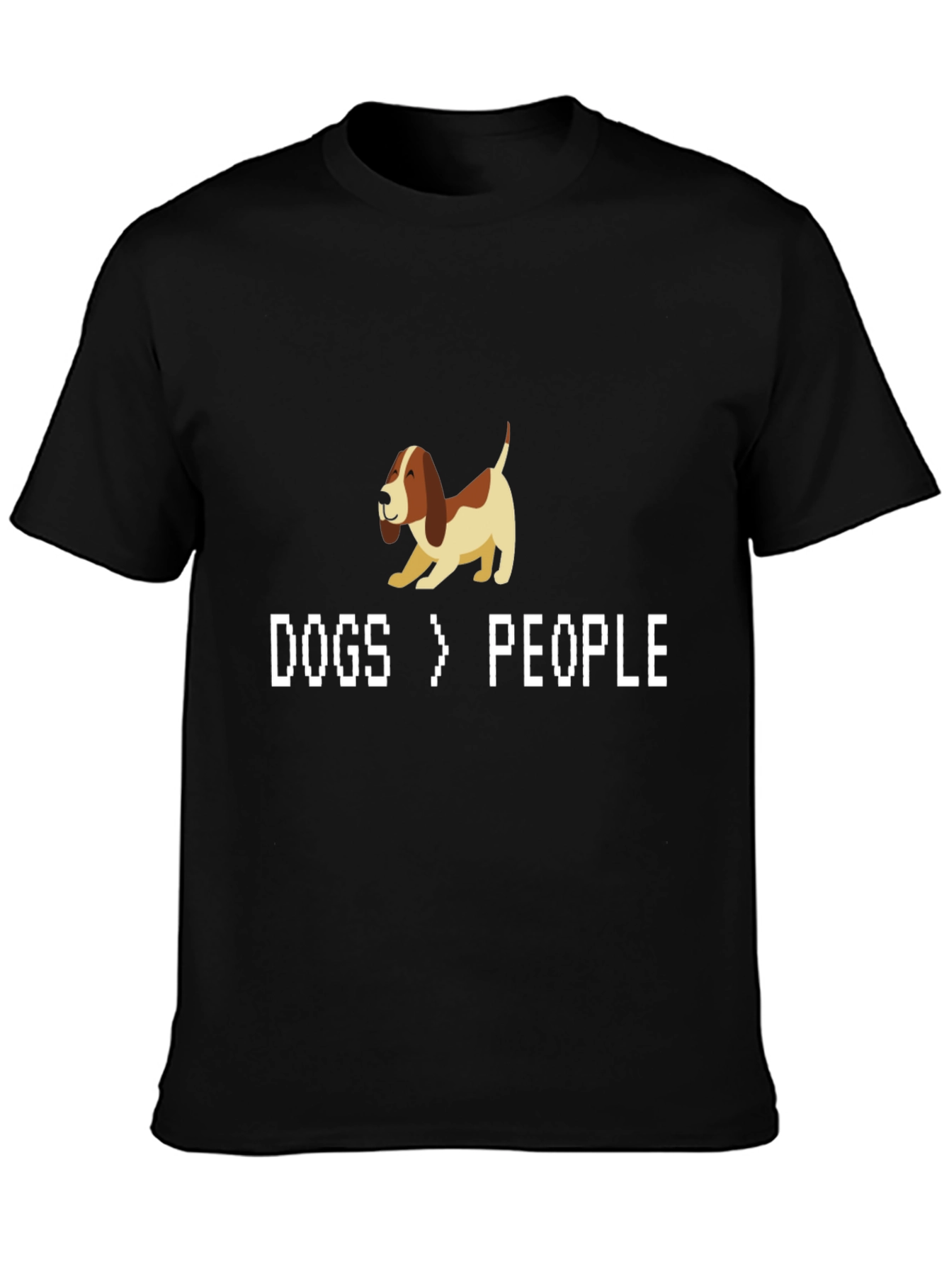 Dogs > People T-Shirt - Funny Dog Lover Tee