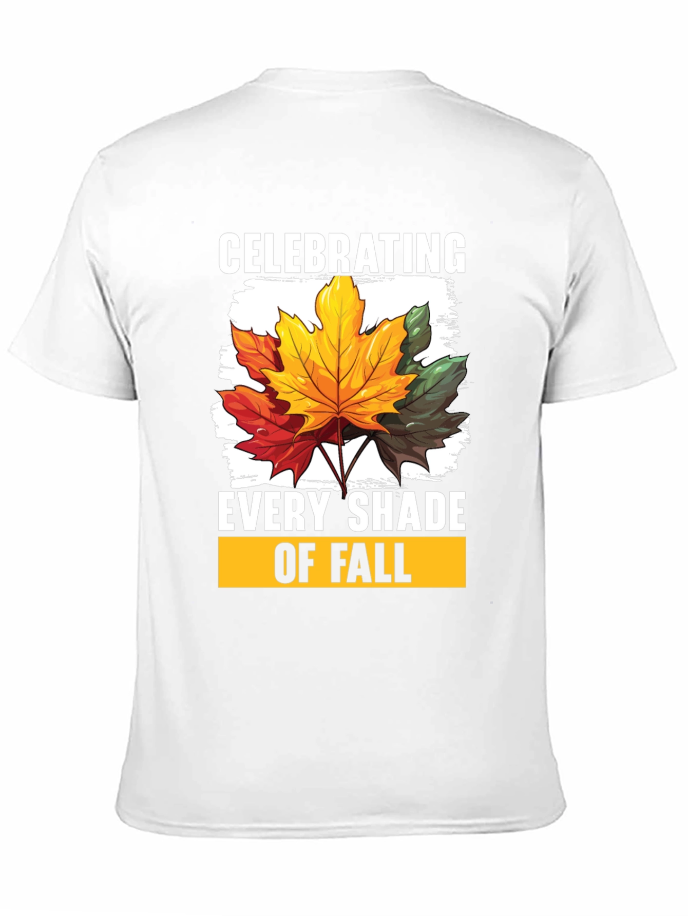 Fall Leaves T-Shirt - Celebrating Every Shade of Fall