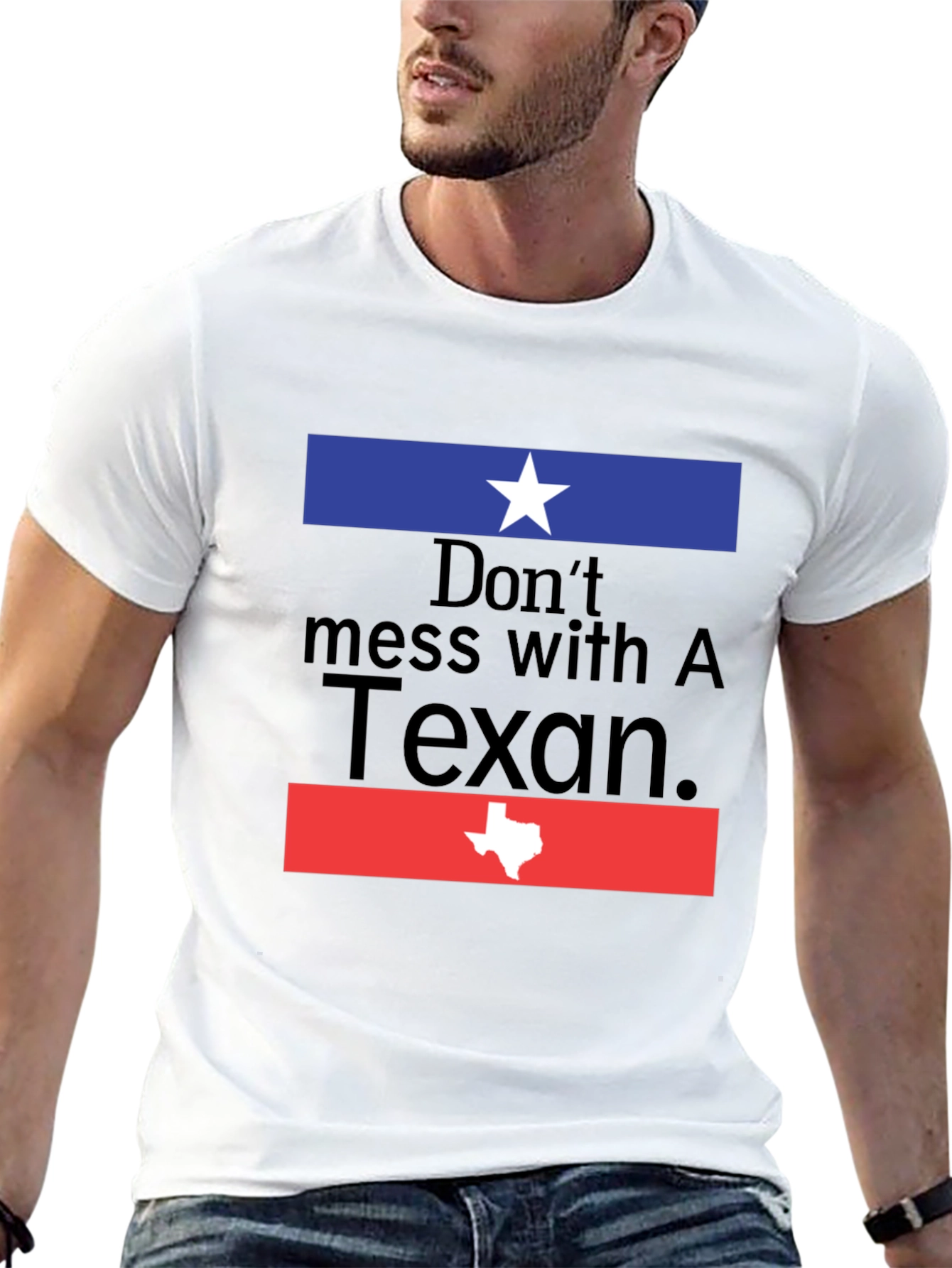 Dont Mess With A Texan Graphic Tee