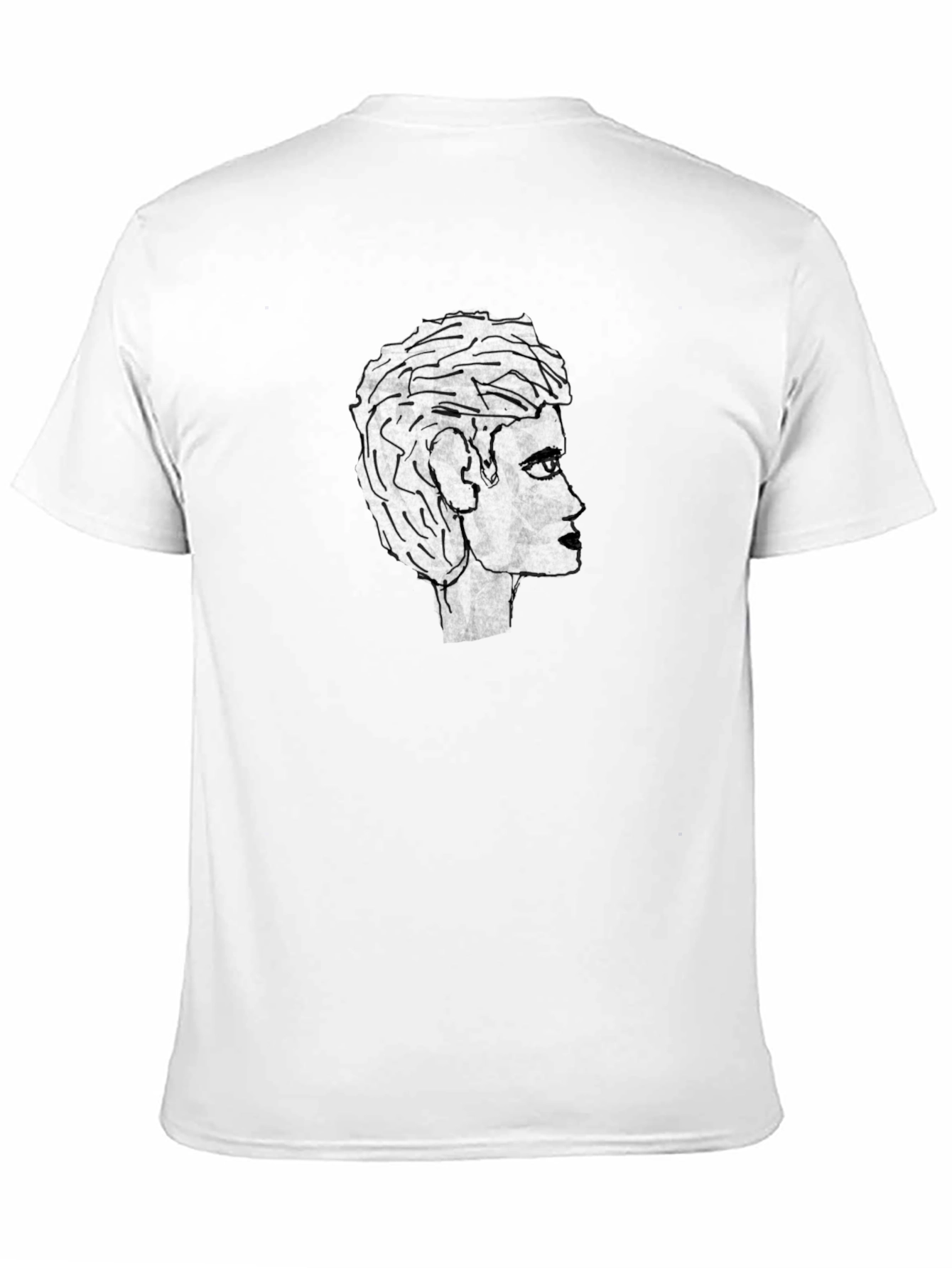 Minimalist Woman Portrait T-Shirt