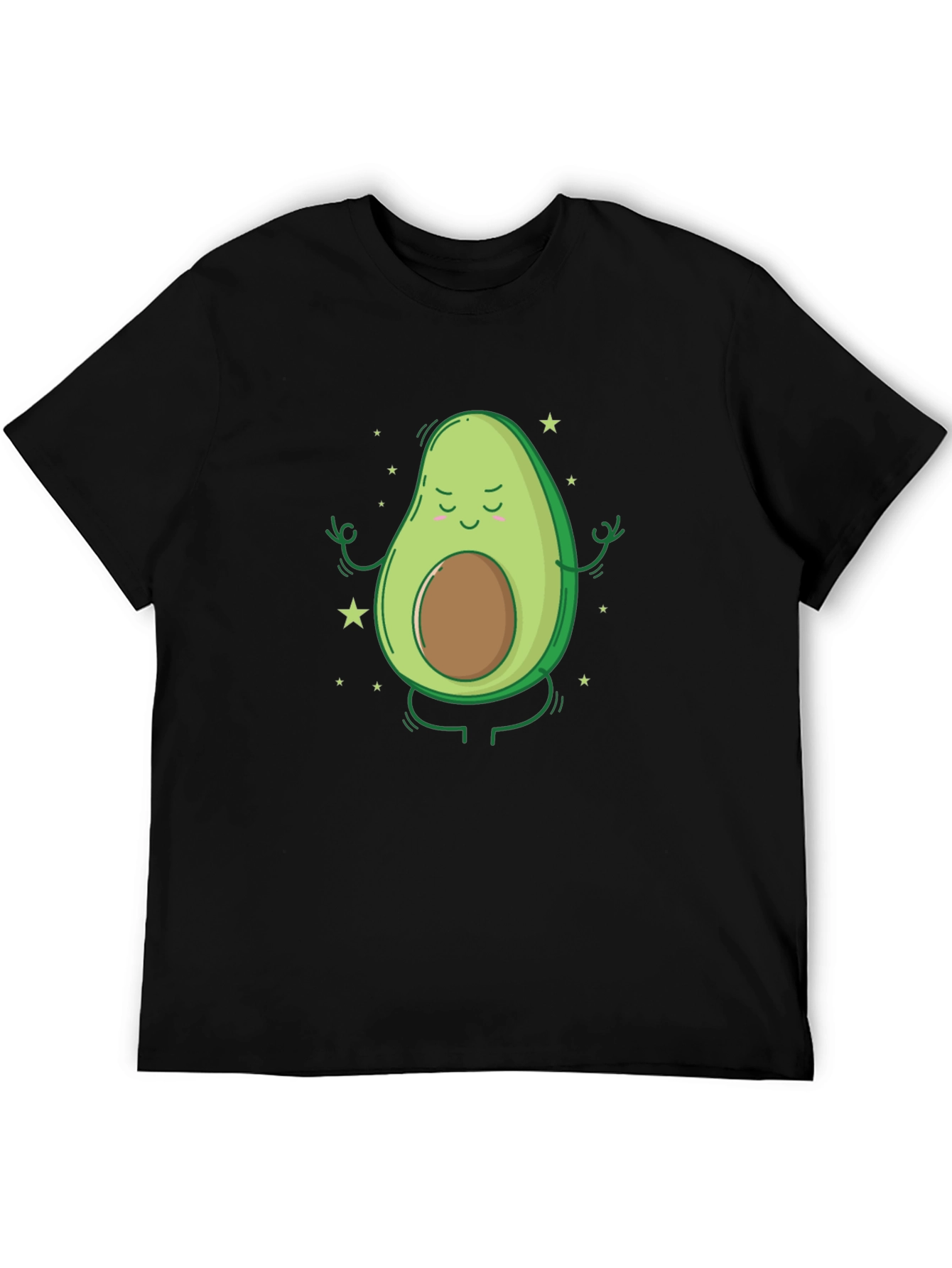Meditating Avocado T-Shirt - Funny Yoga Tee