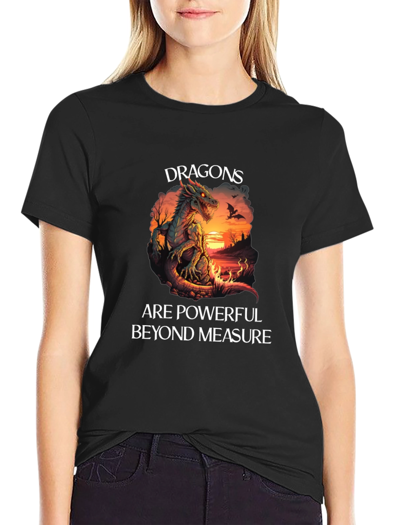 Dragons are Powerful Graphic T-Shirt