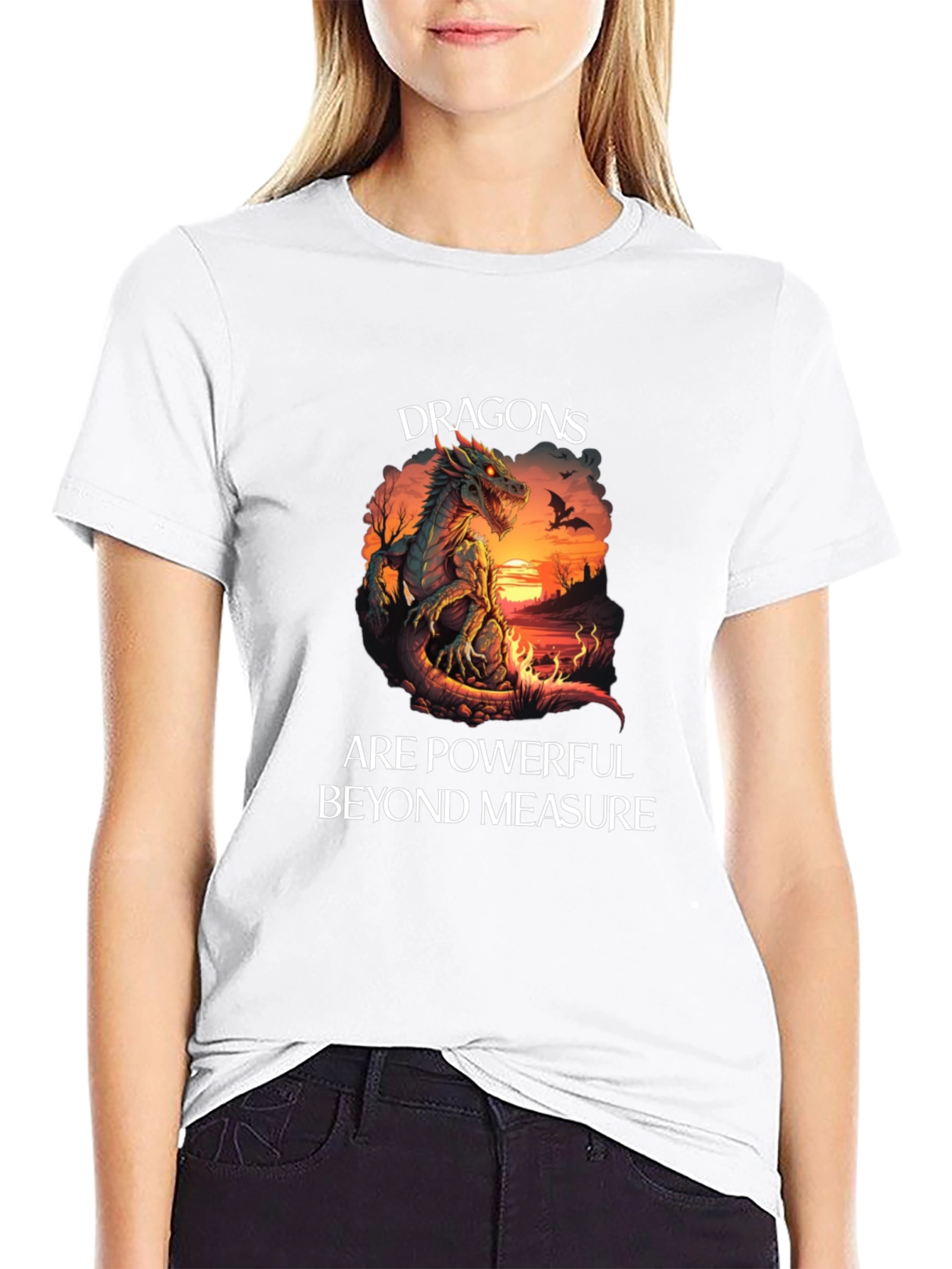 Dragons are Powerful Graphic T-Shirt