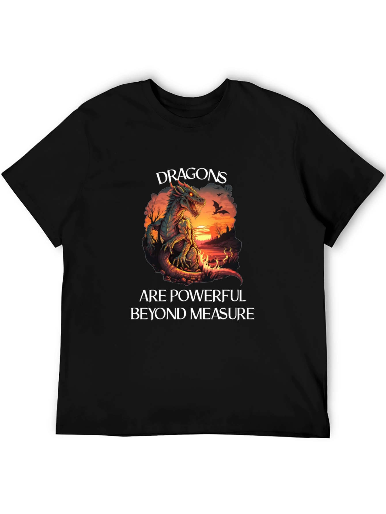 Dragons are Powerful Graphic T-Shirt