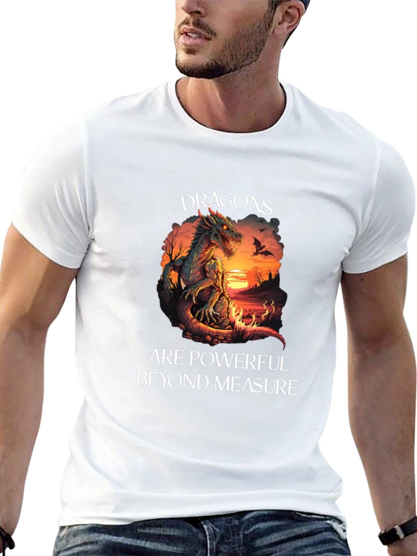 Dragons are Powerful Graphic T-Shirt